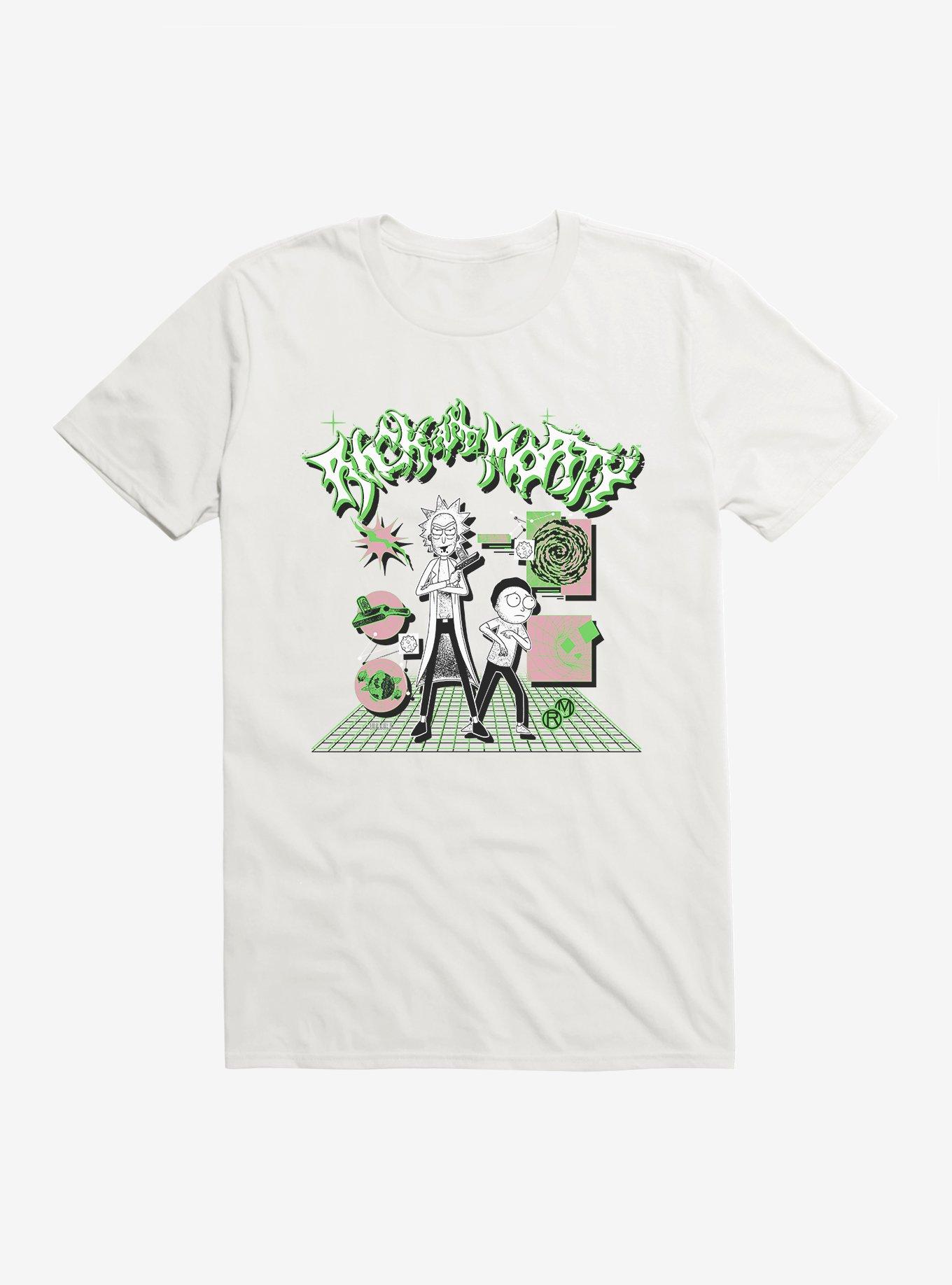 Rick And Morty Grid T-Shirt