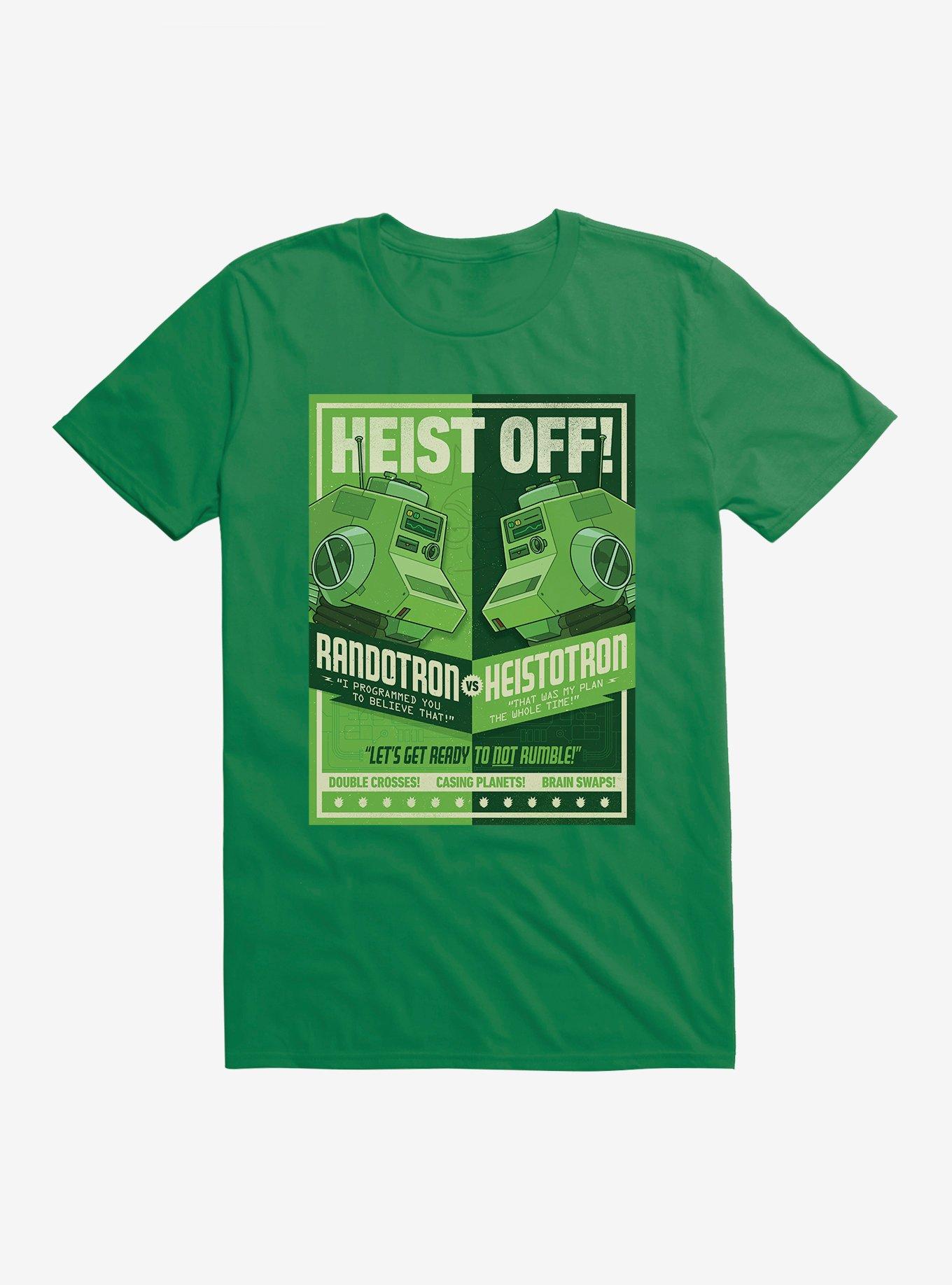 Rick And Morty Heistotron T-Shirt, IRISH GREEN, hi-res