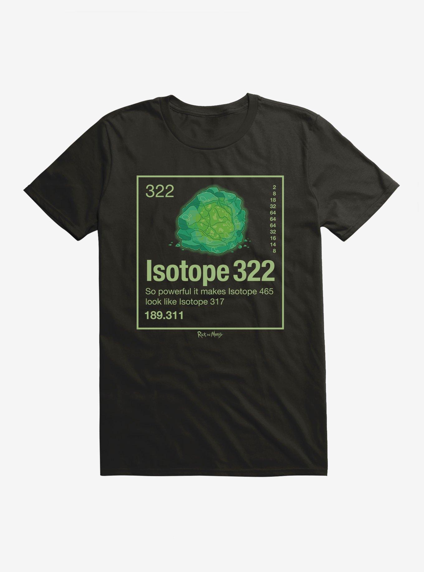 Rick And Morty Isotope 322 T-Shirt