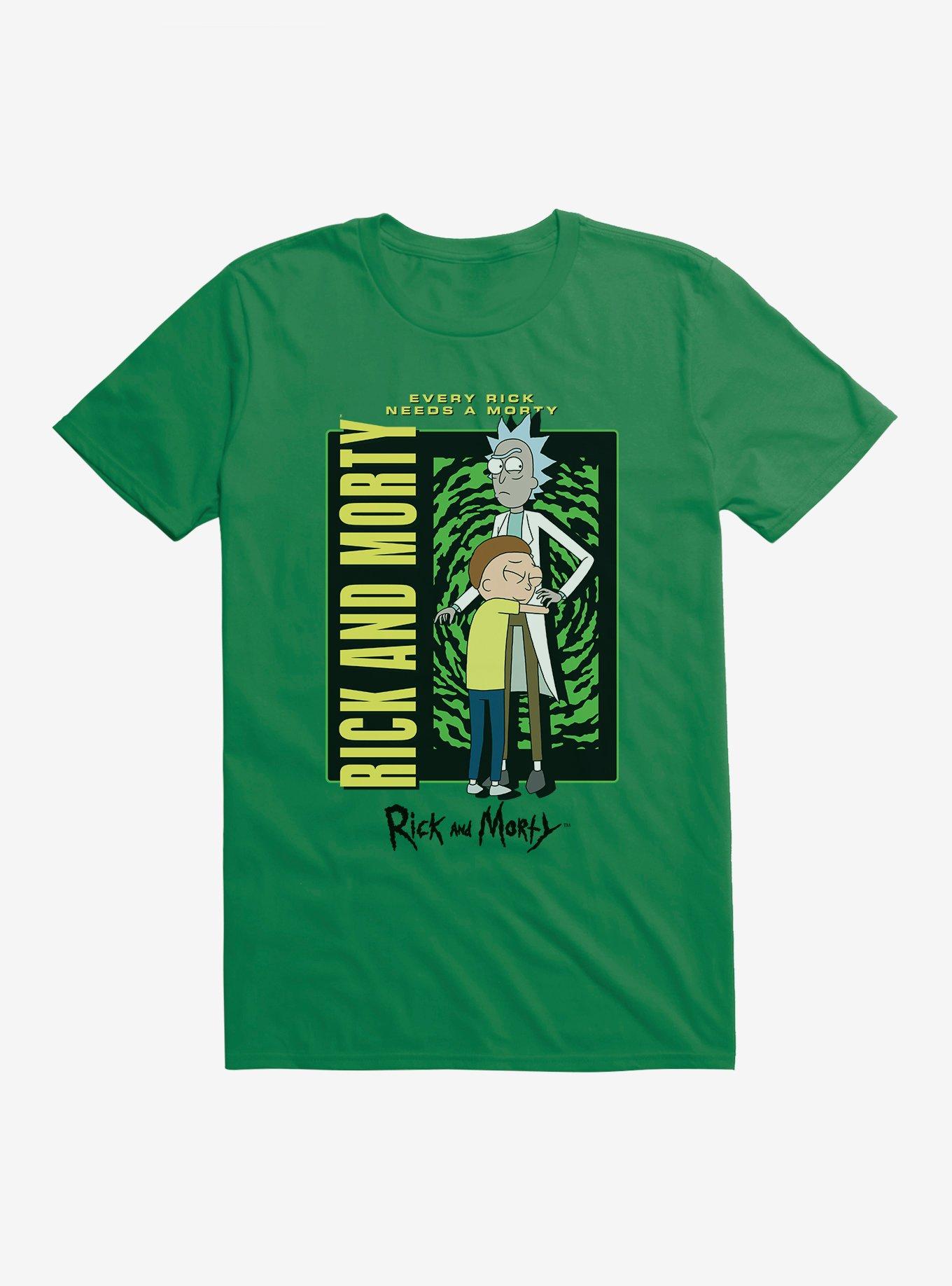 Rick And Morty Rick Needs A Morty T-Shirt, , hi-res