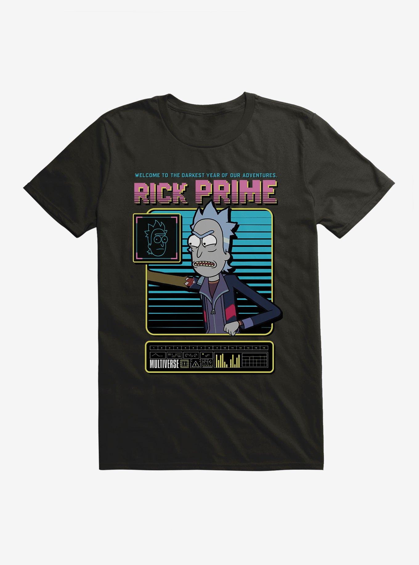 Rick And Morty Rick Prime T-Shirt, BLACK, hi-res