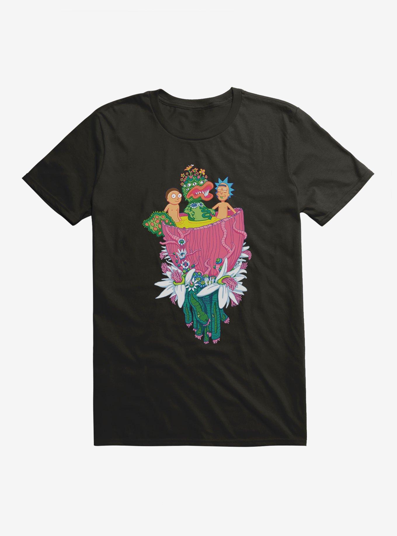 Rick And Morty Ricklaxation Morty T-Shirt, BLACK, hi-res