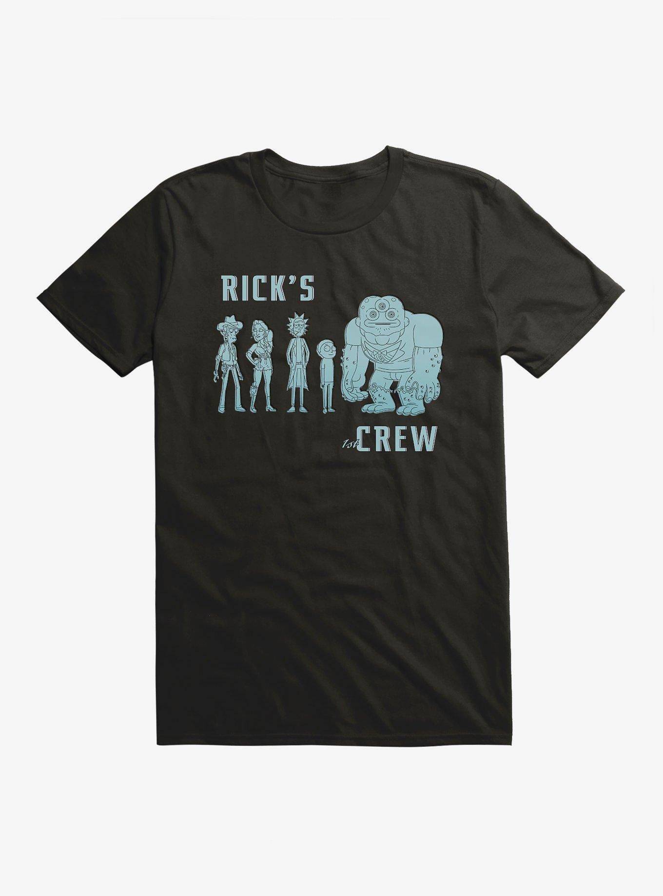 Rick And Morty Rick's Crew T-Shirt, , hi-res