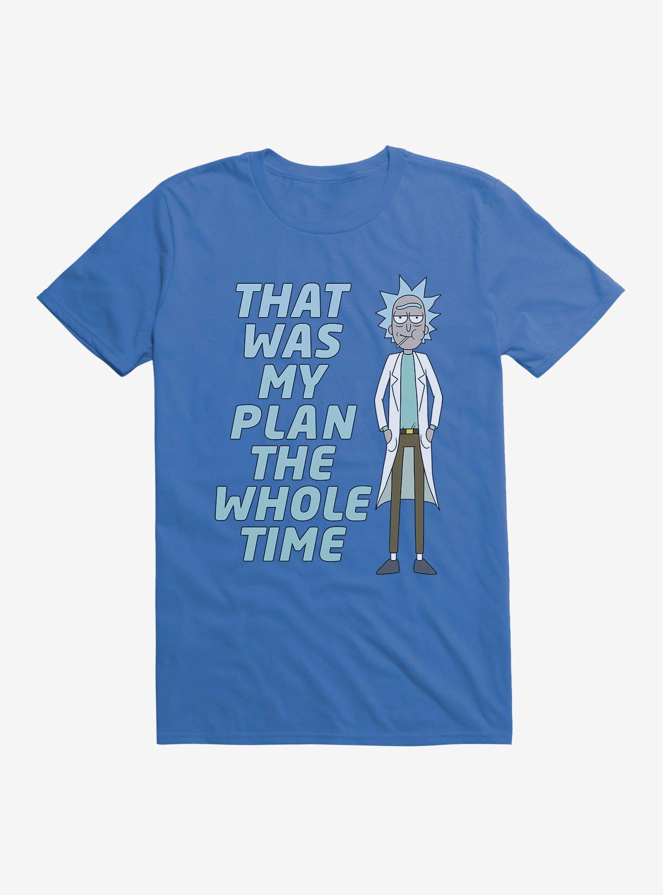 Rick And Morty Rick's Plan T-Shirt