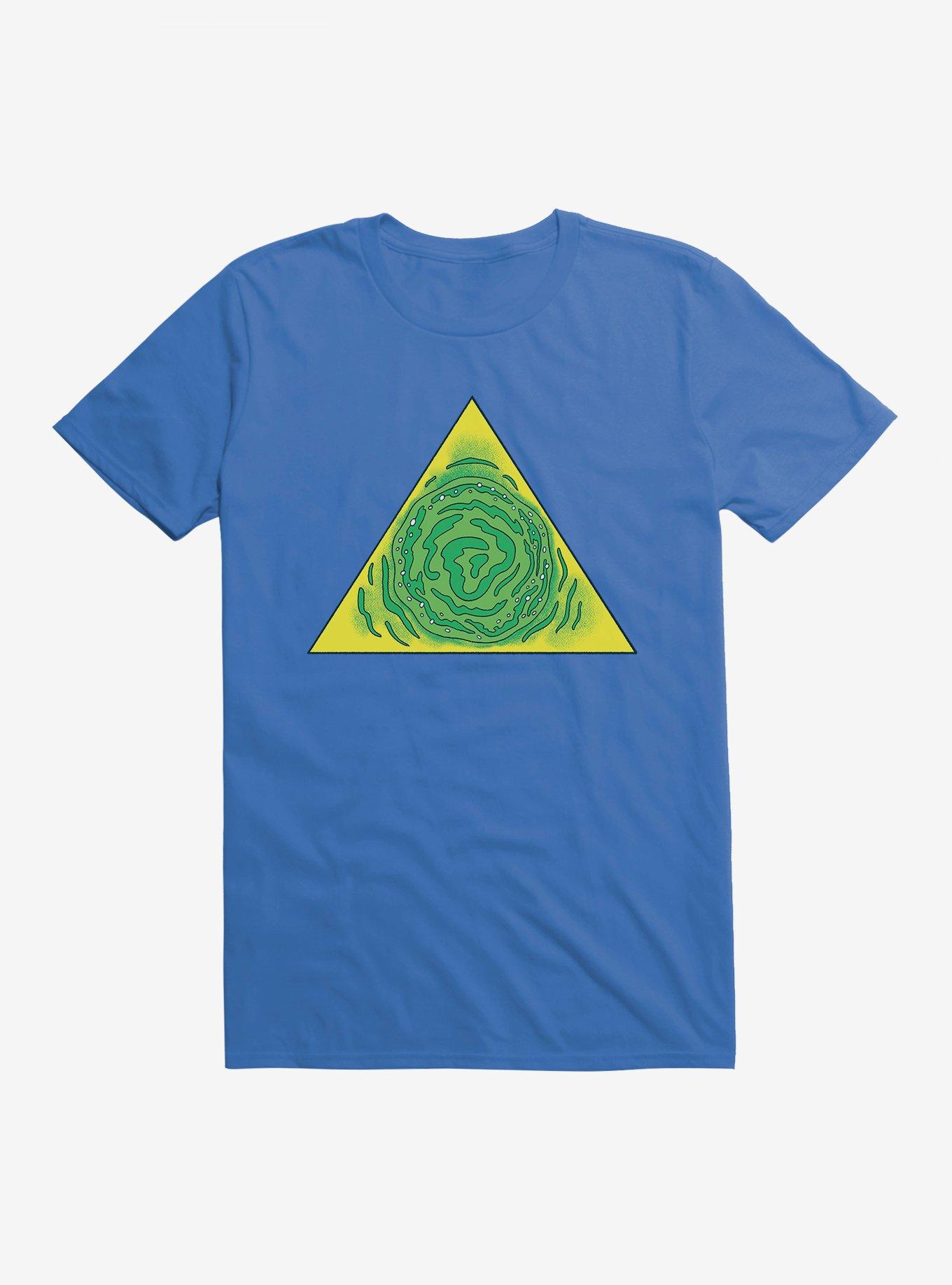 Rick And Morty Portal Triangle T-Shirt