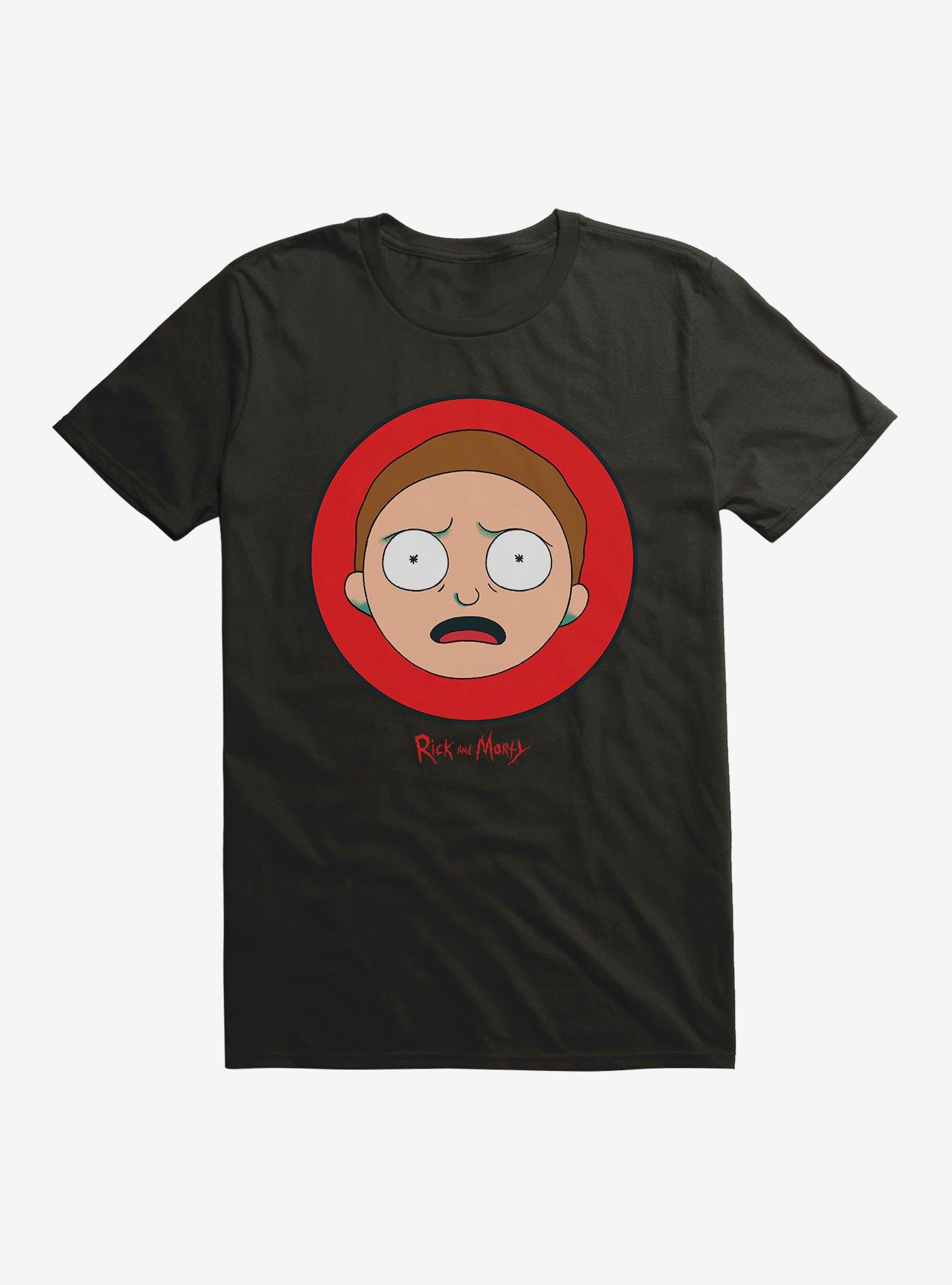 Rick And Morty Stunned Morty Icon T-Shirt