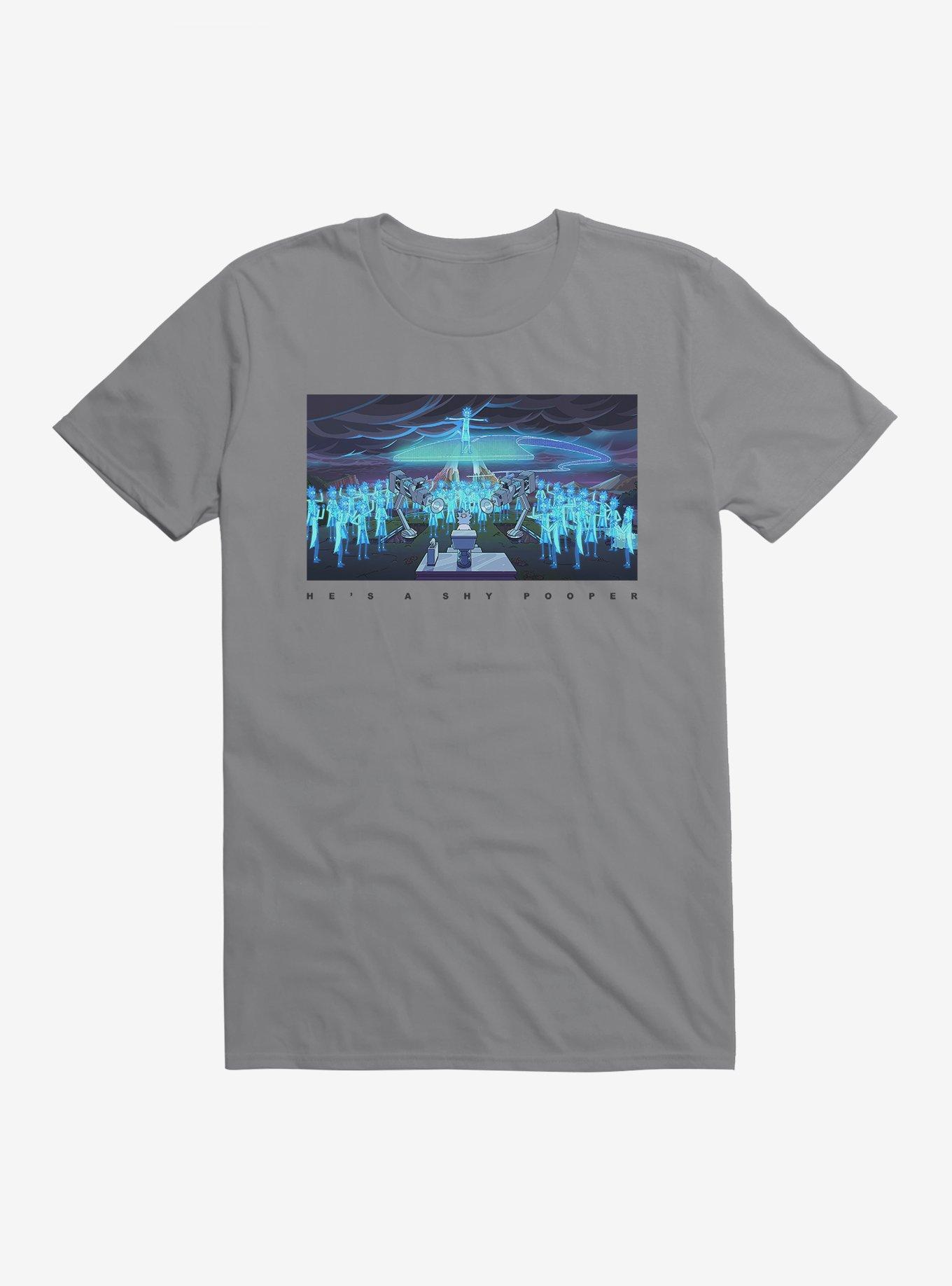 Rick And Morty Toilet Audience T-Shirt, , hi-res