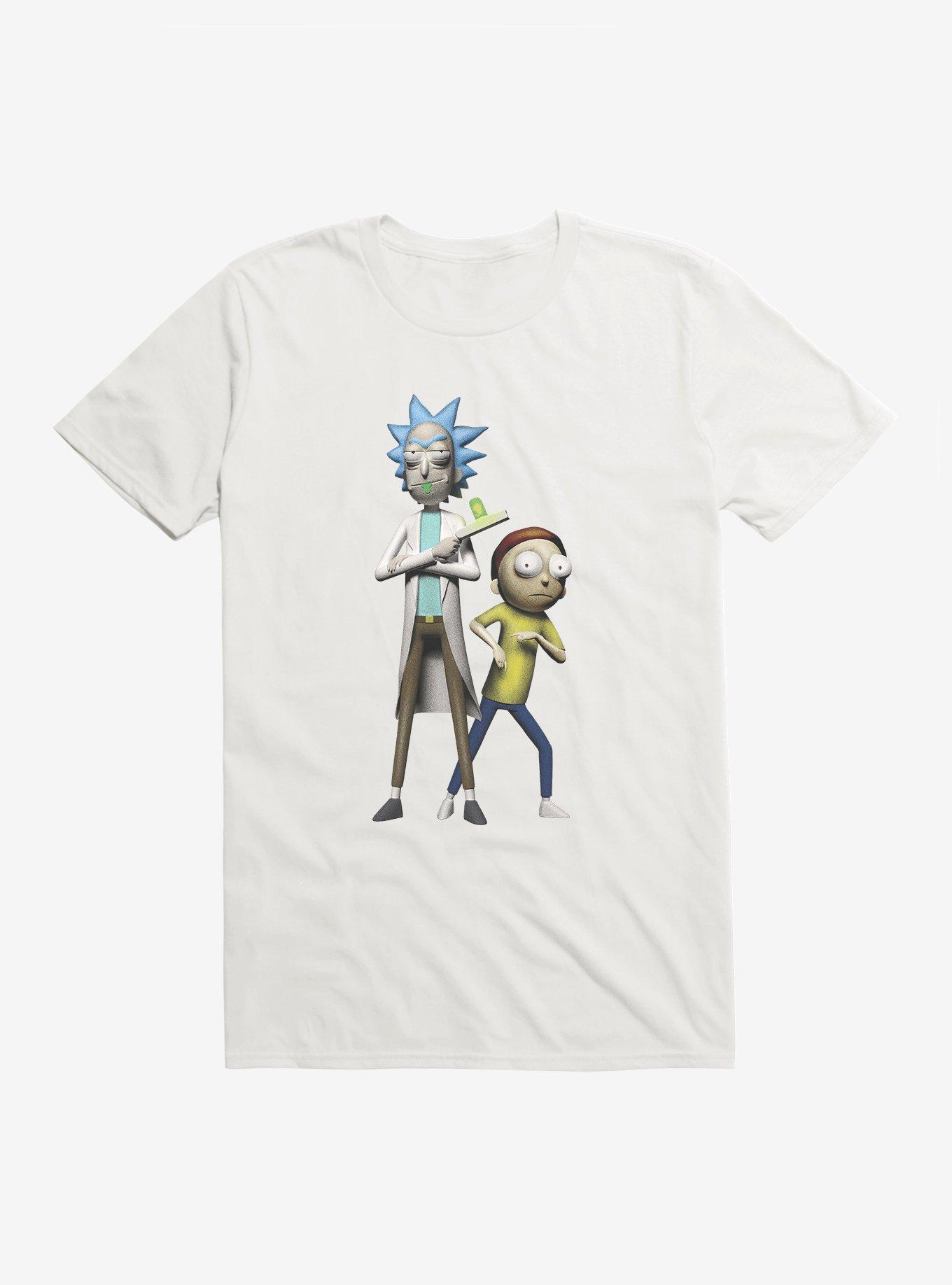 Rick And Morty Pose FIgures T-Shirt
