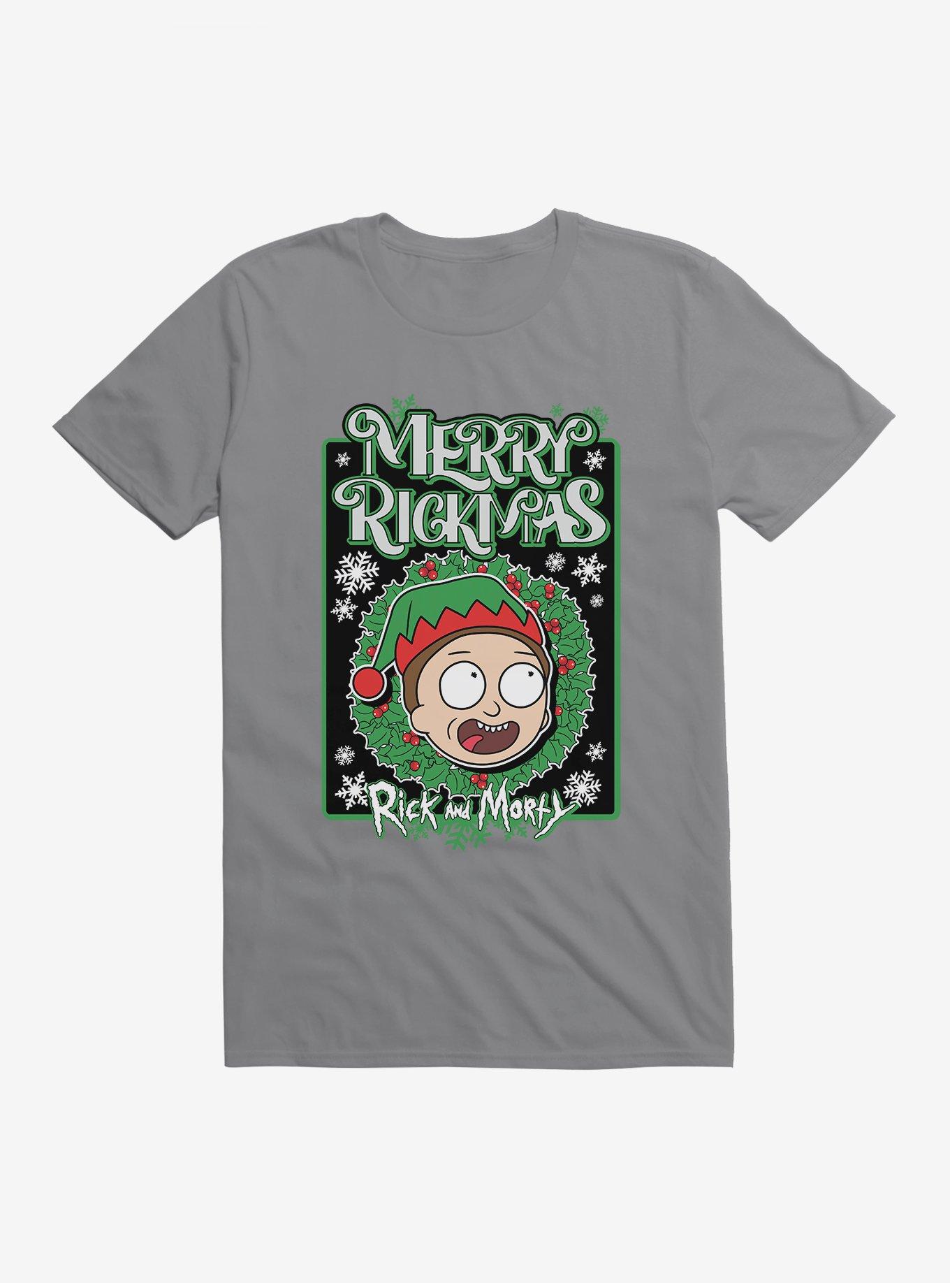 Rick & Morty Merry Rickmas Morty T-Shirt, , hi-res