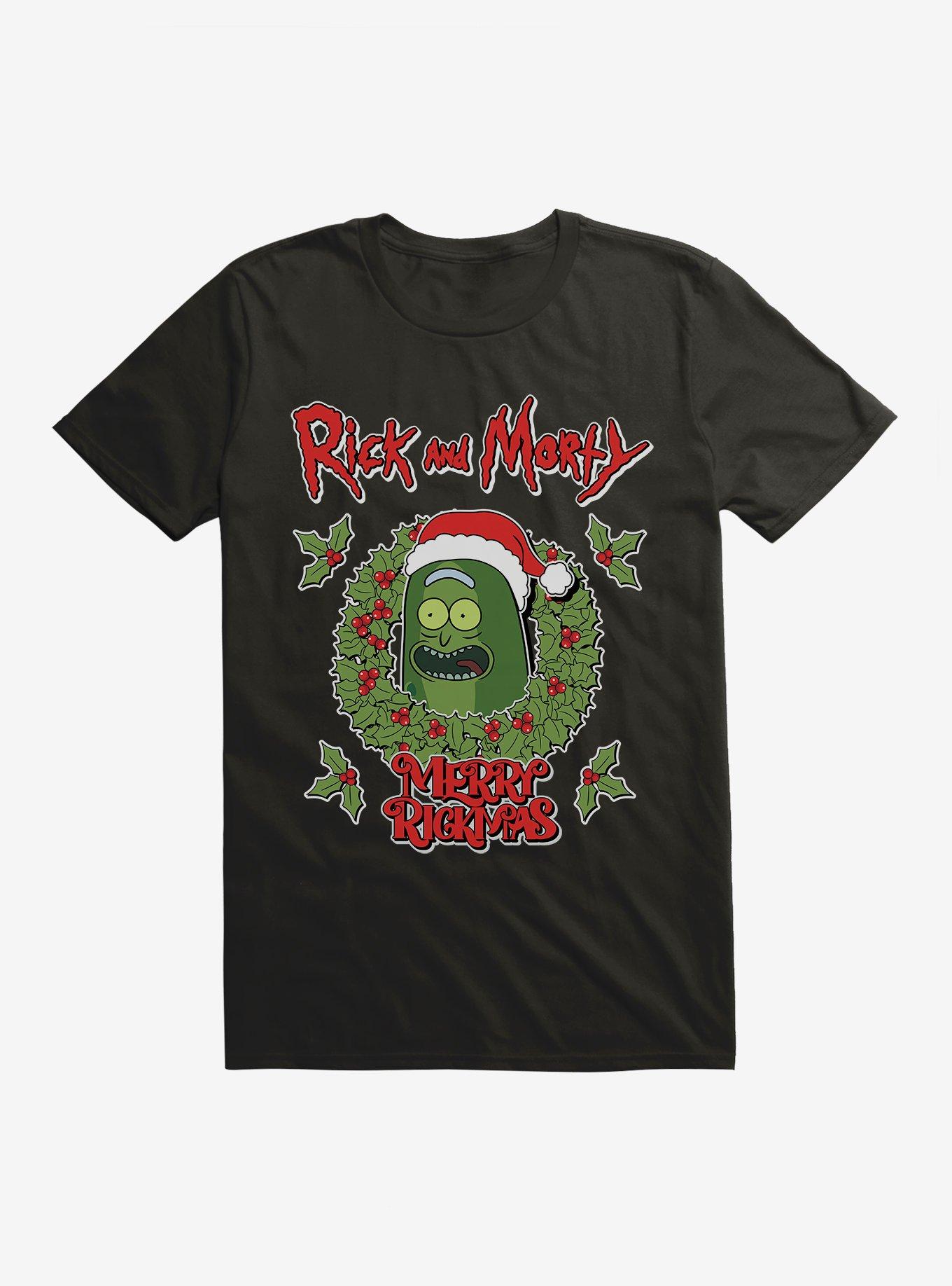 Rick & Morty Pickle Merry Rickmas T-Shirt