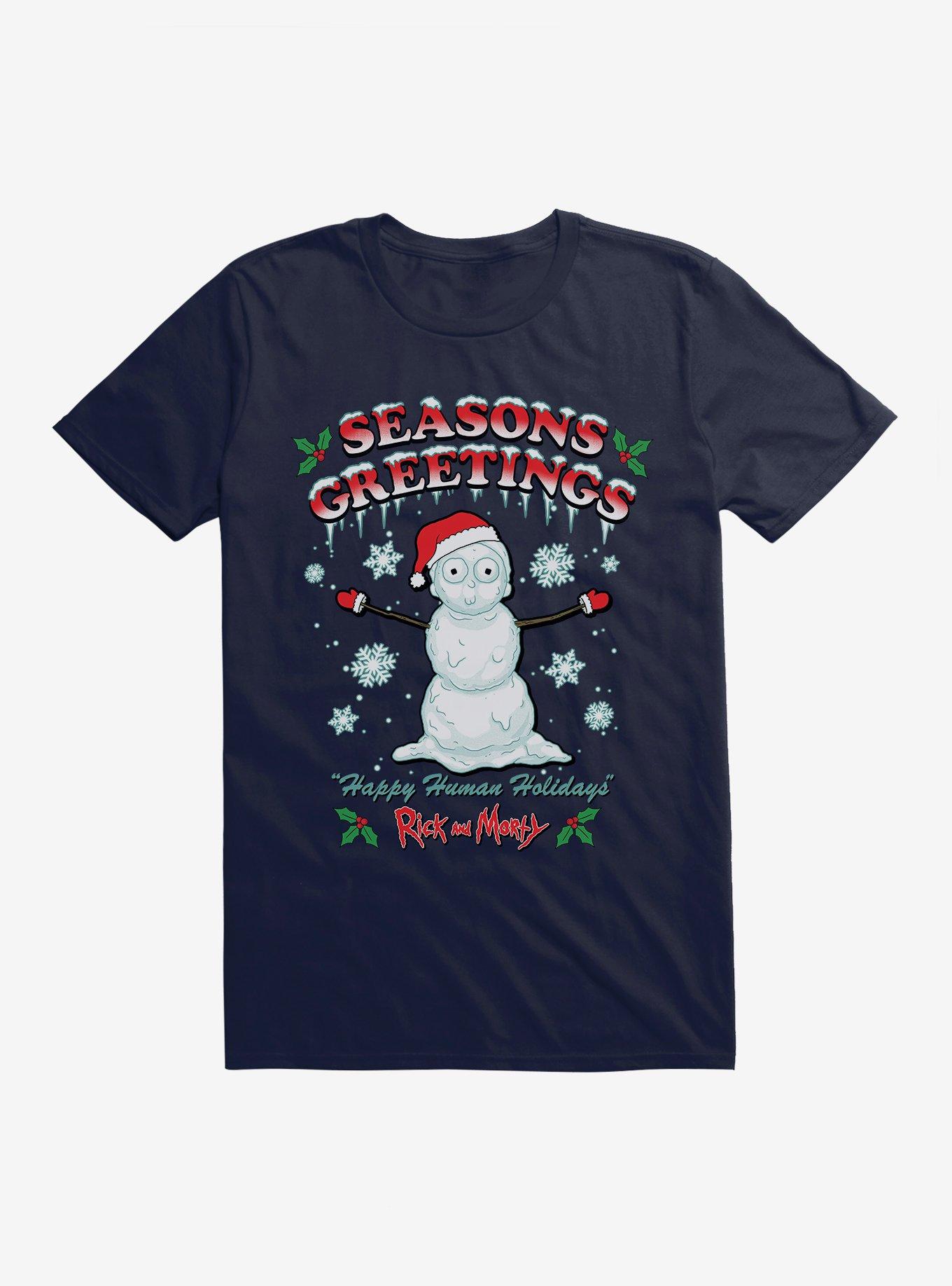 Rick & Morty Seasons Greetings T-Shirt, , hi-res