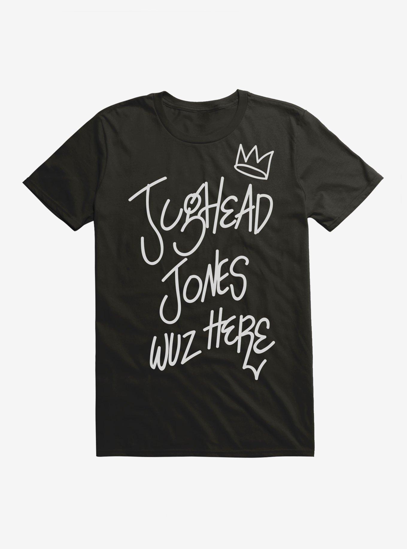 Riverdale Jughead Wuz Here T-Shirt, BLACK, hi-res