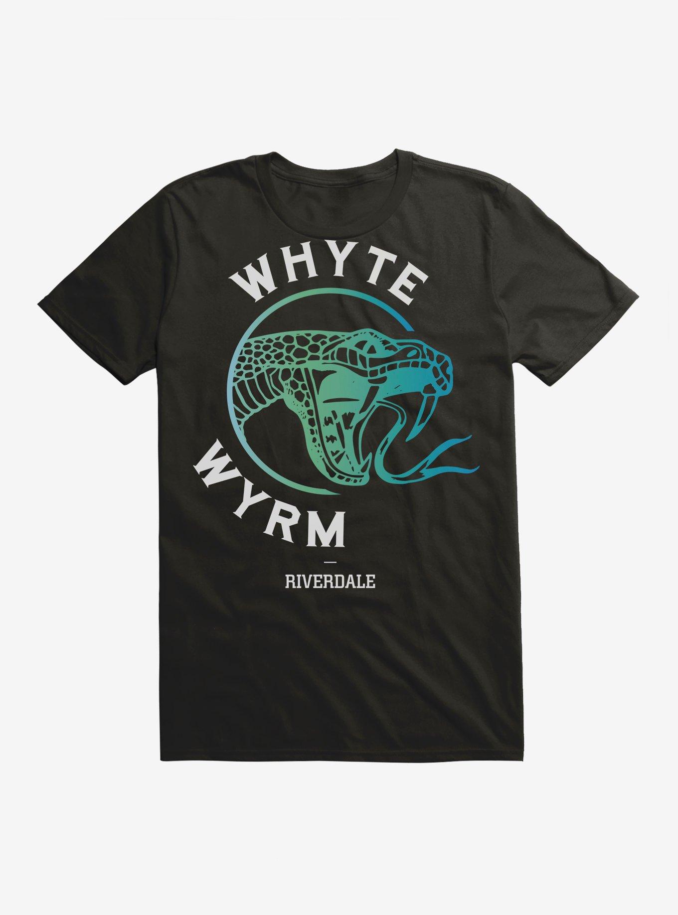 Riverdale Whyte WYRM Black T-Shirt, , hi-res