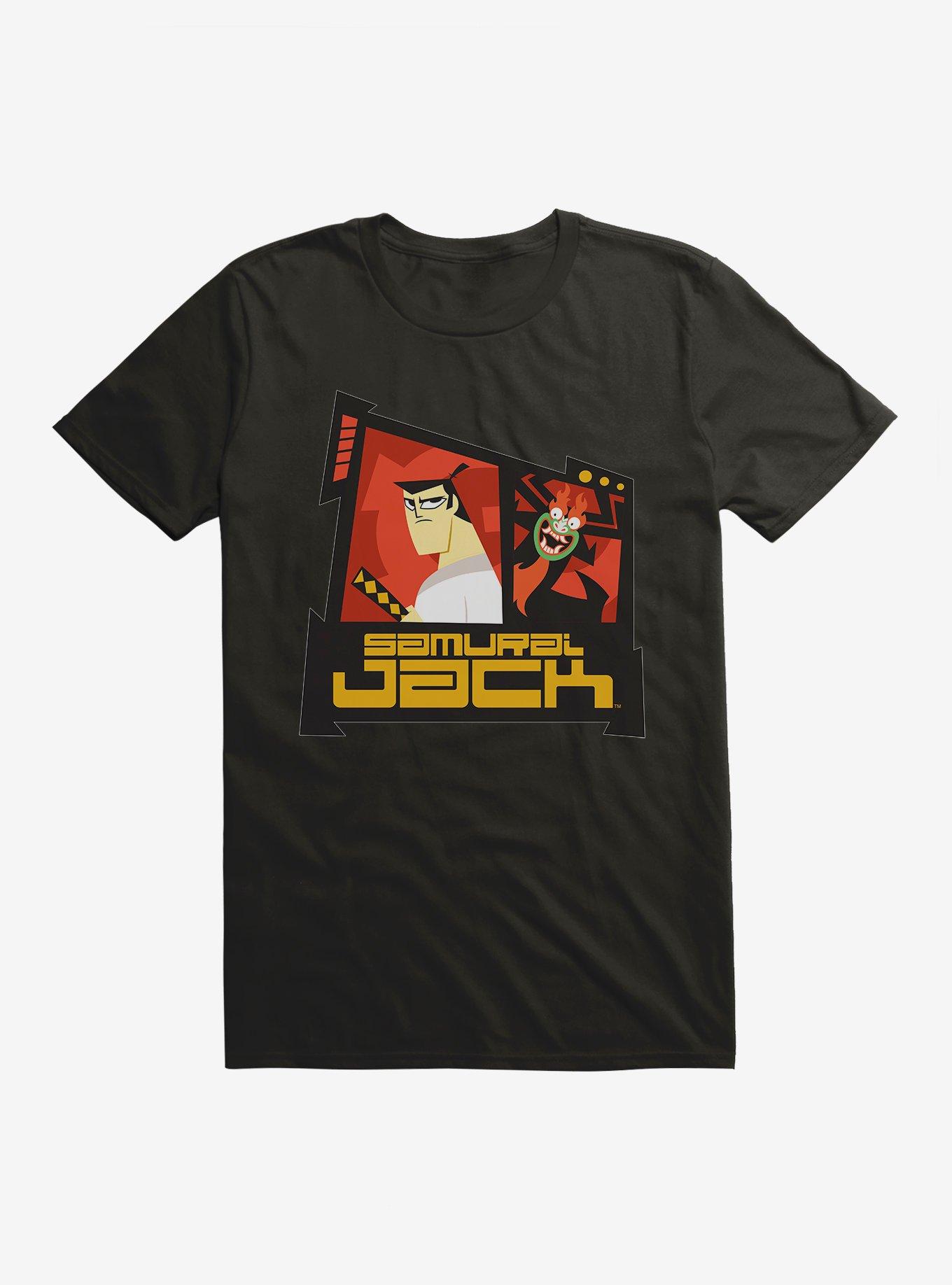 Samurai Jack Aku Ready To Fight T-Shirt