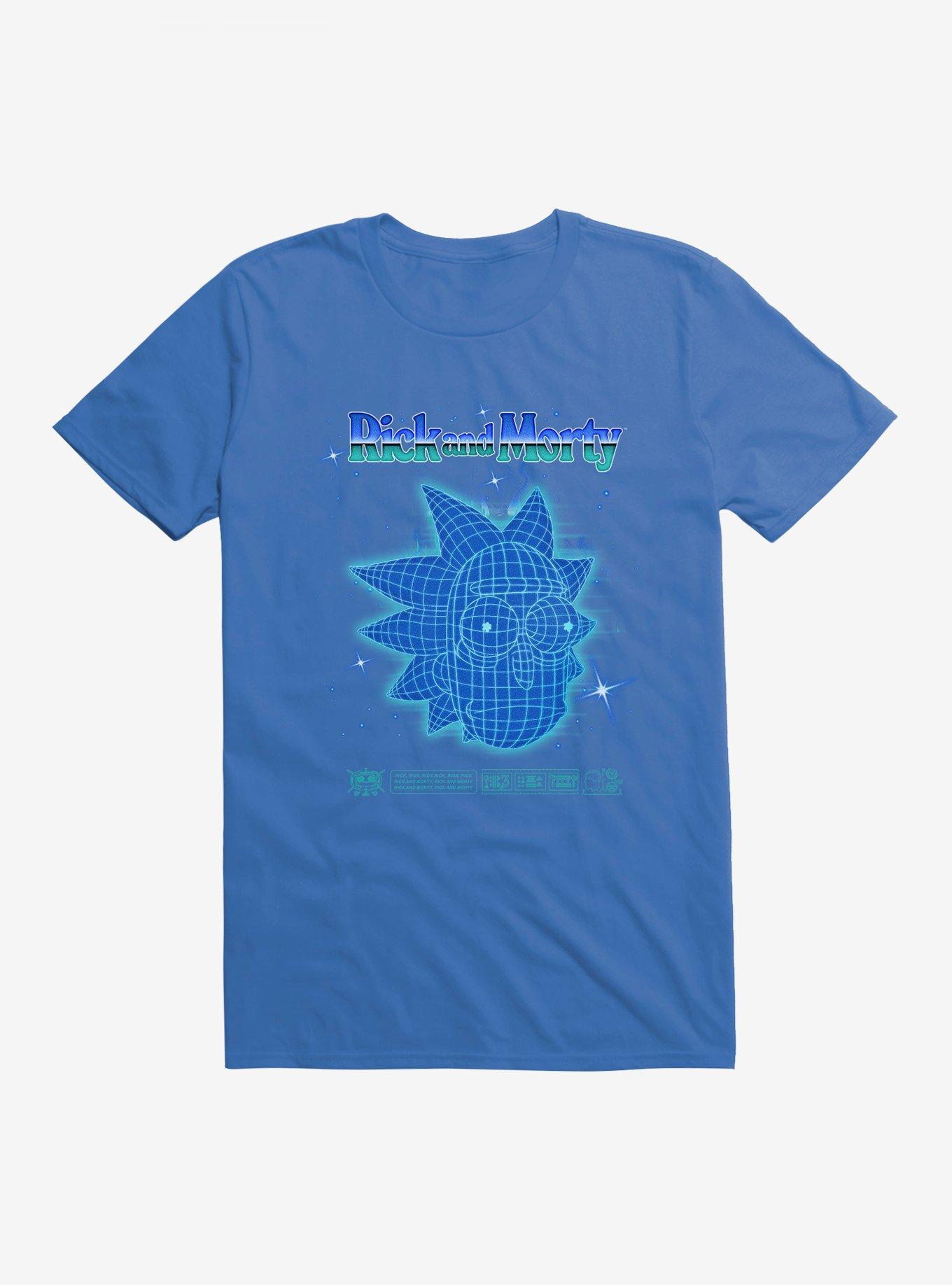 Rick And Morty Rick Grid Head T-Shirt, , hi-res