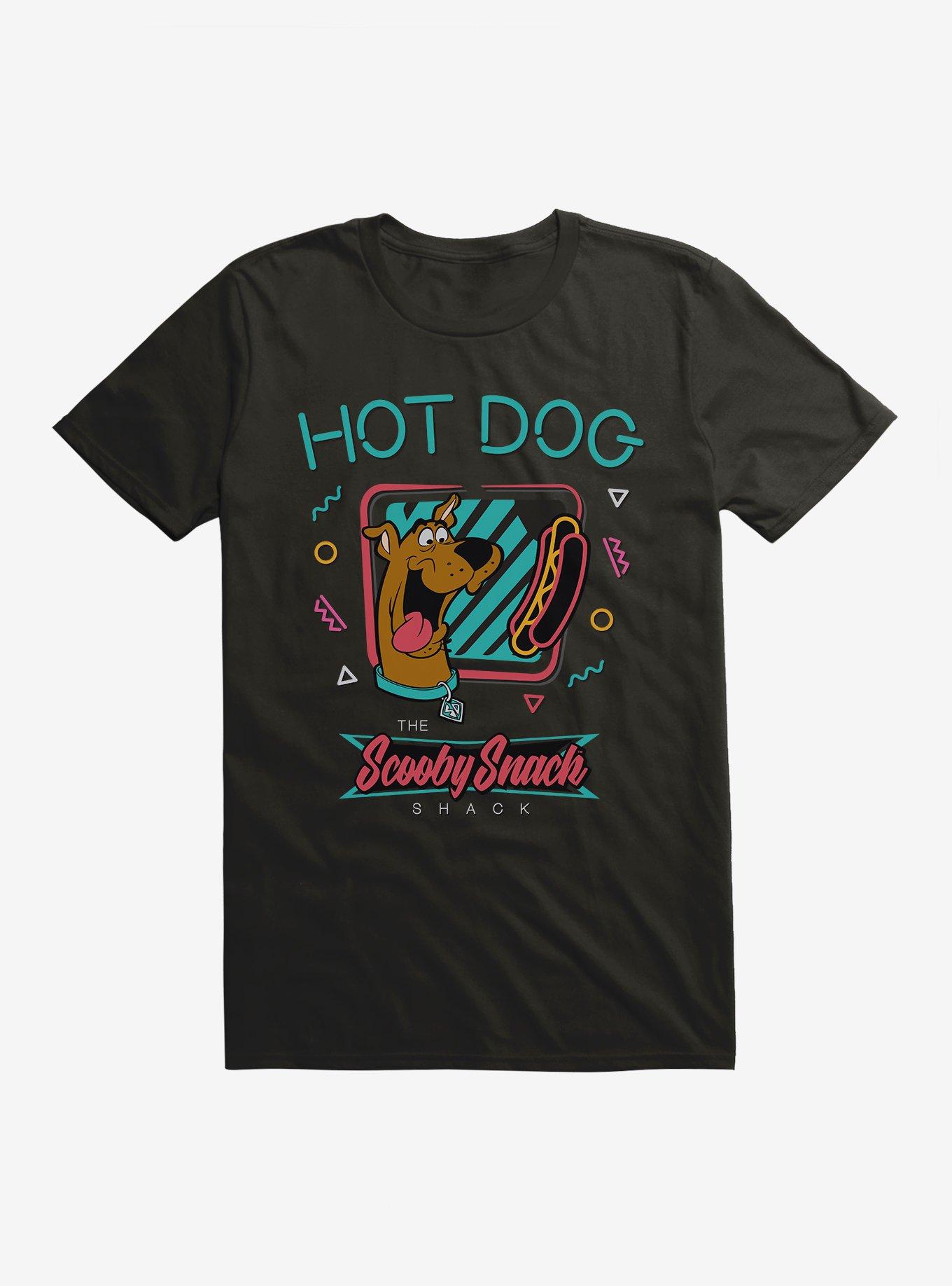 Scooby-Doo Hot Dog Scooby Snack T-Shirt, BLACK, hi-res