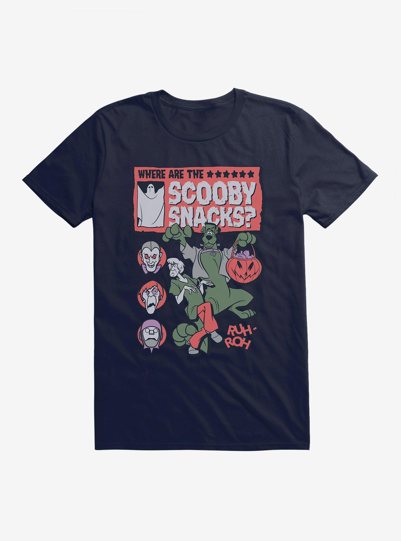Scooby-Doo Where Are The Scooby Snacks T-Shirt, NAVY, hi-res