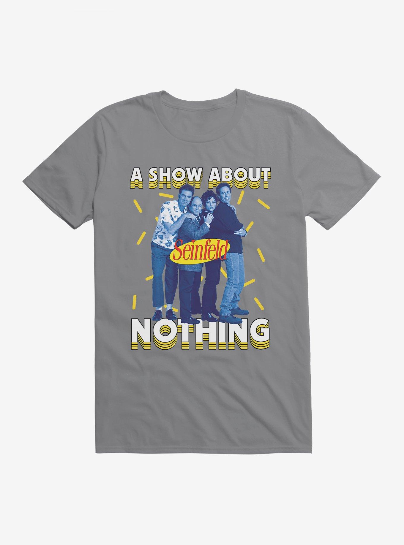 Seinfeld A Show About Nothing T-Shirt, STORM GREY, hi-res