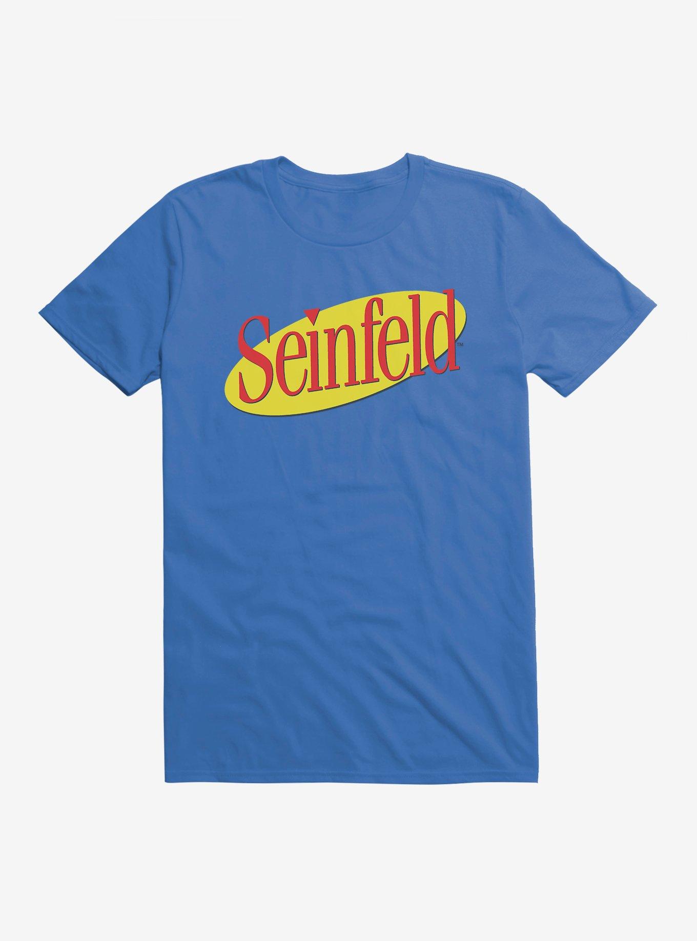 Seinfeld Logo T-Shirt, ROYAL, hi-res
