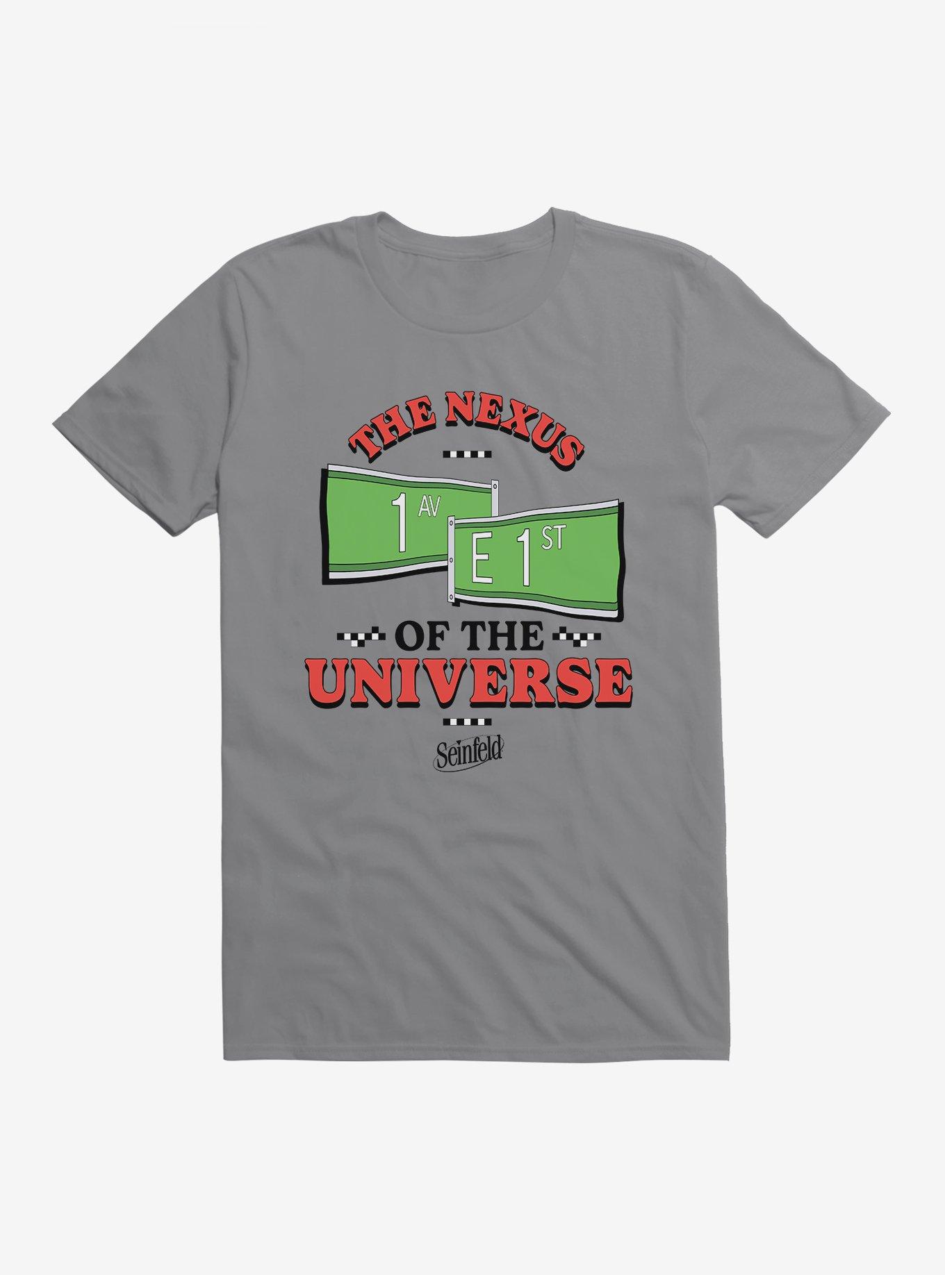 Seinfeld Nexus Of The Universe T-Shirt, STORM GREY, hi-res