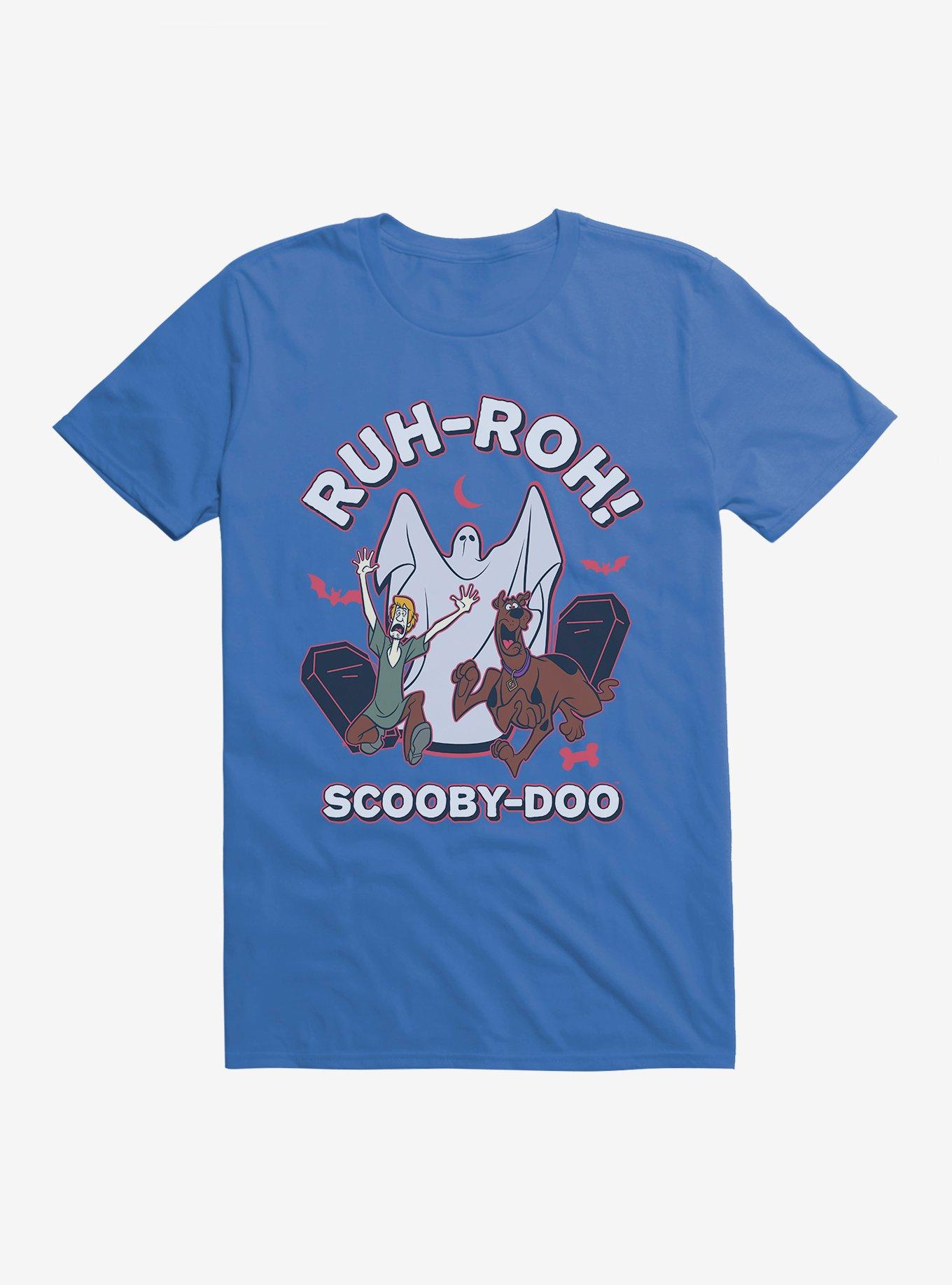 Scooby-Doo Ruh-Roh Ghost T-Shirt, ROYAL, hi-res
