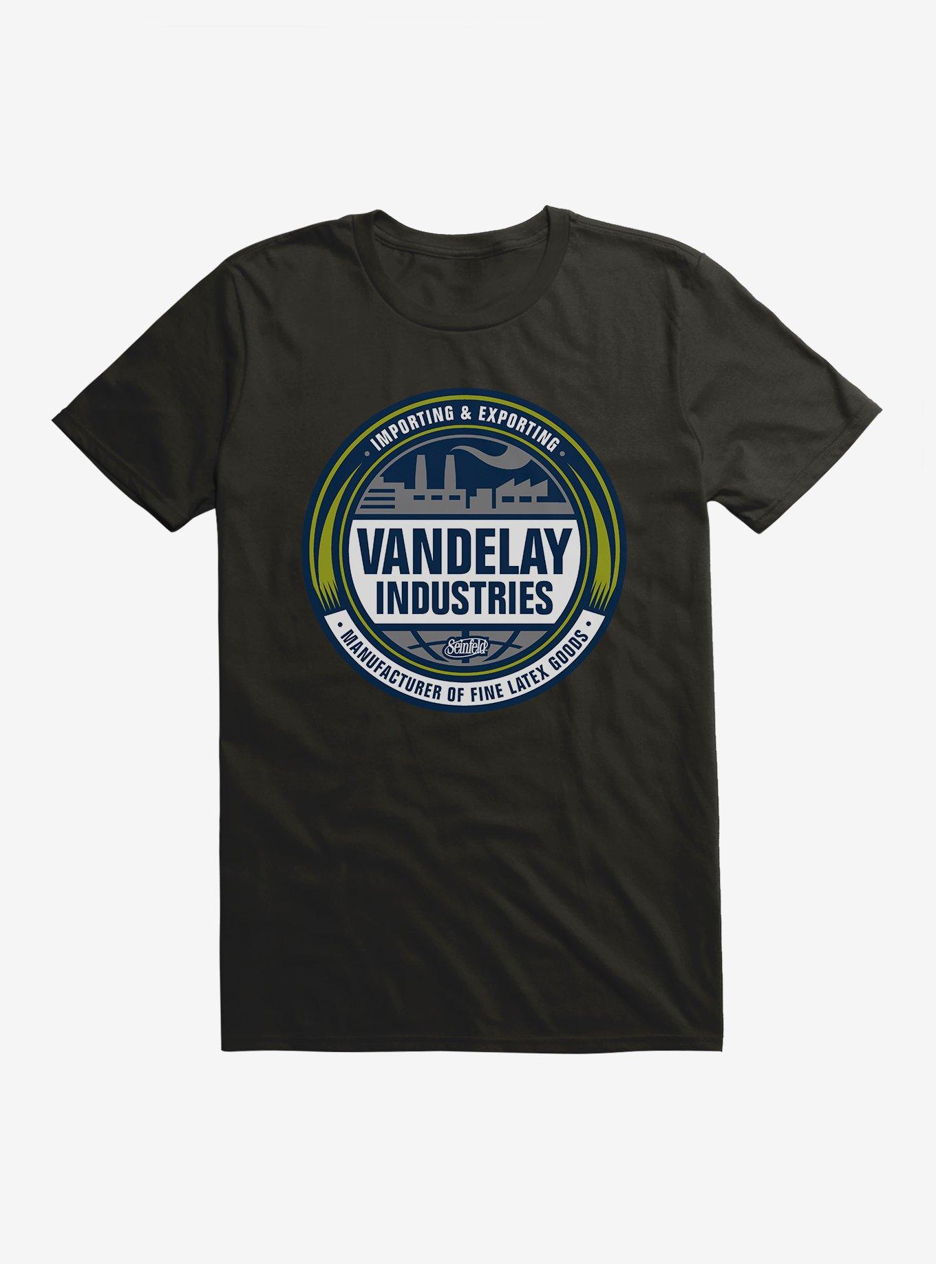 Seinfeld Vandelay Industries T-Shirt, BLACK, hi-res