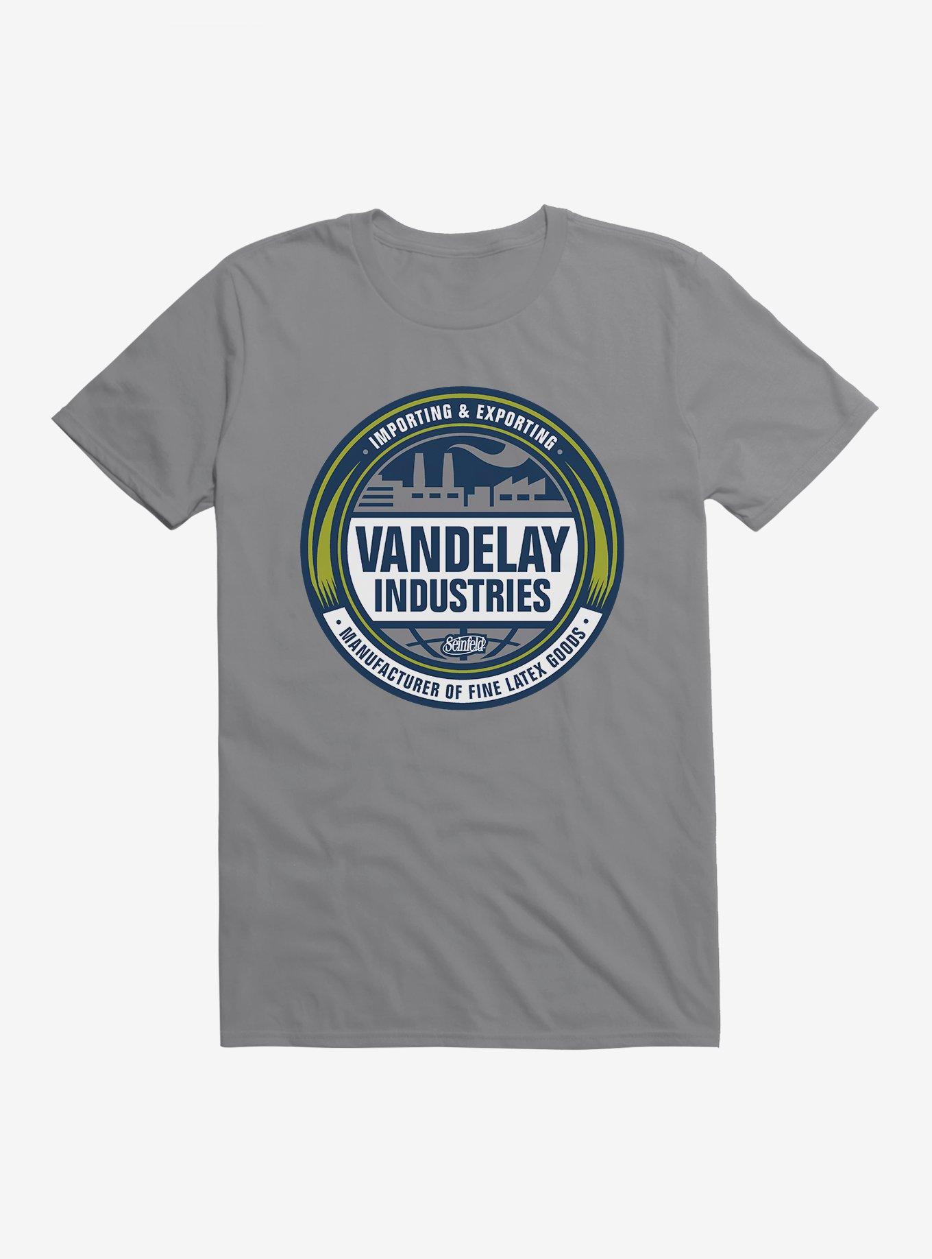 Seinfeld Vandelay Industries T-Shirt, STORM GREY, hi-res