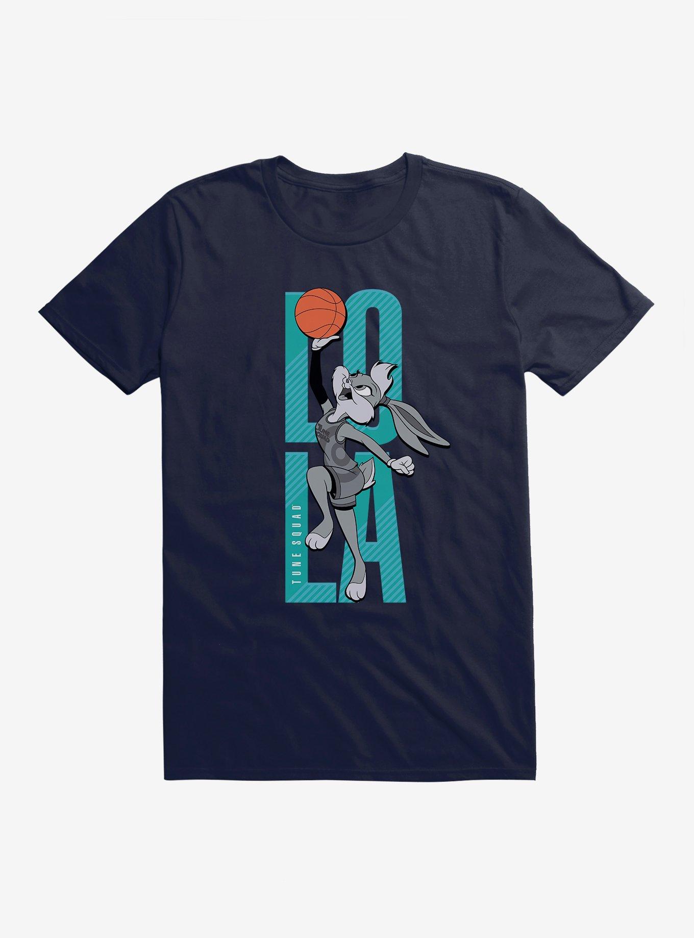 Space Jam: A New Legacy Lola Bunny Tune Squad Basketball T-Shirt | Hot ...