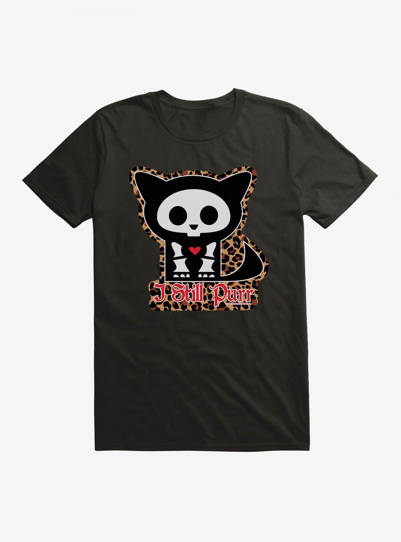 Skelanimals Leopard Print Kit Still Purr T-Shirt, , hi-res