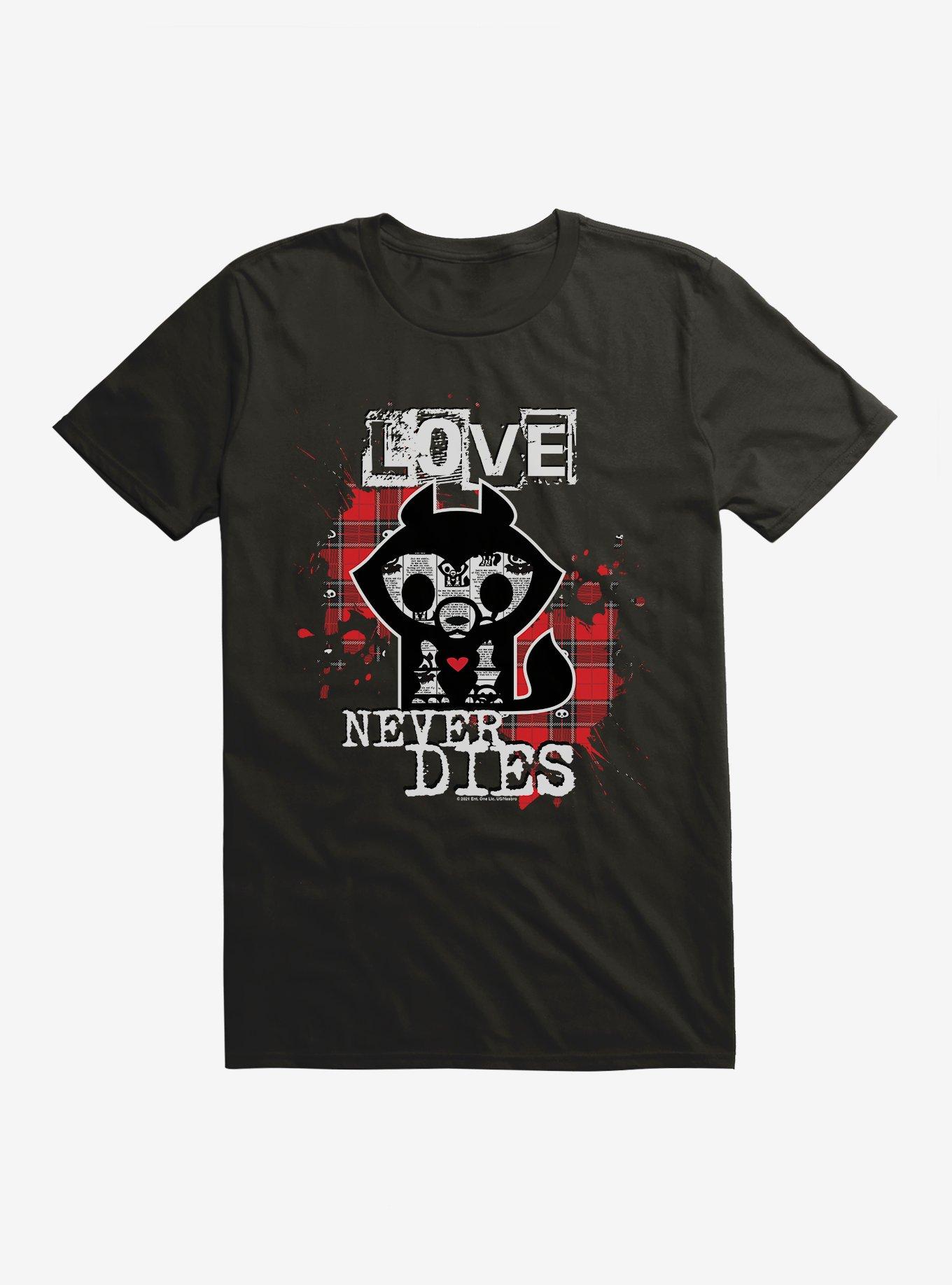 Skelanimals Love Never Dies T-Shirt, BLACK, hi-res