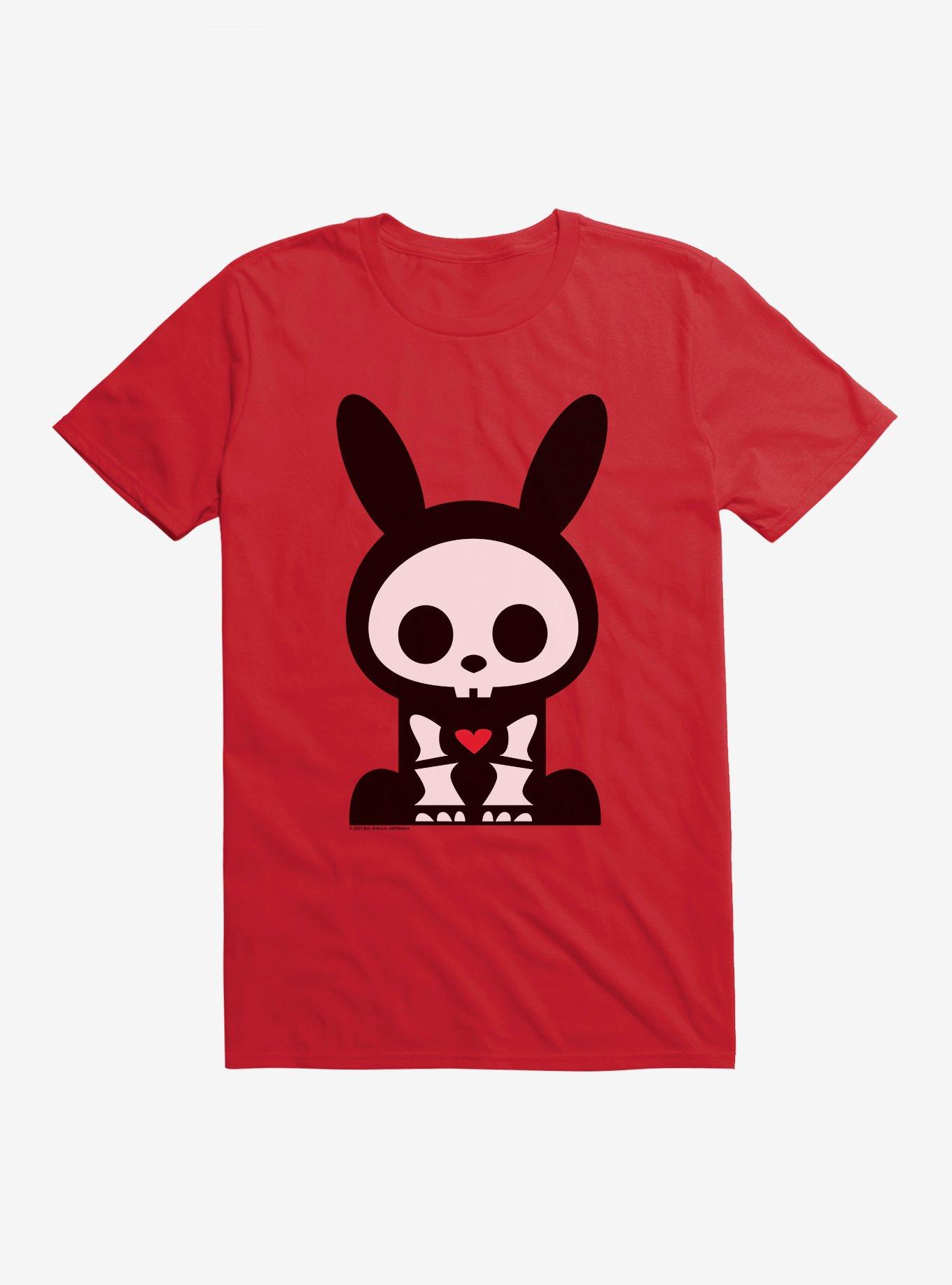 Skelanimals Jack The Rabbit T-Shirt - RED | Hot Topic