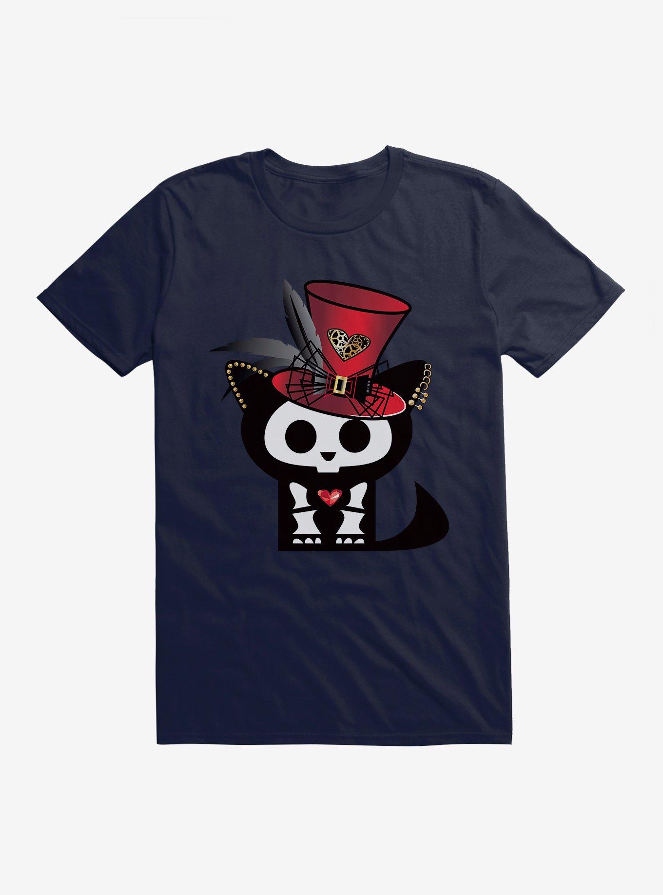 Skelanimals Kit T-Shirt, NAVY, hi-res