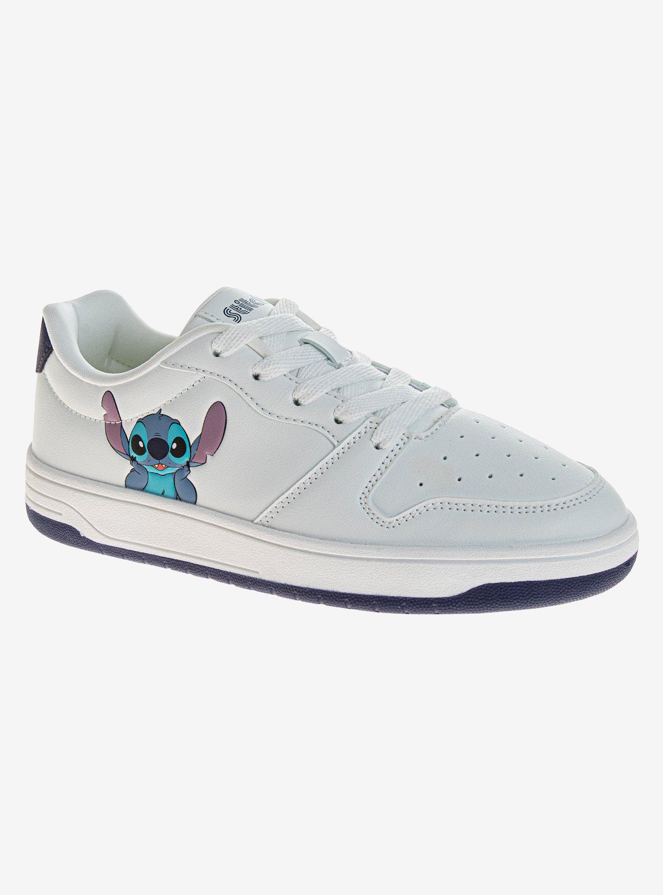 Disney Lilo and Stitch Girls Lace Up Vintage Style Sneakers, , hi-res