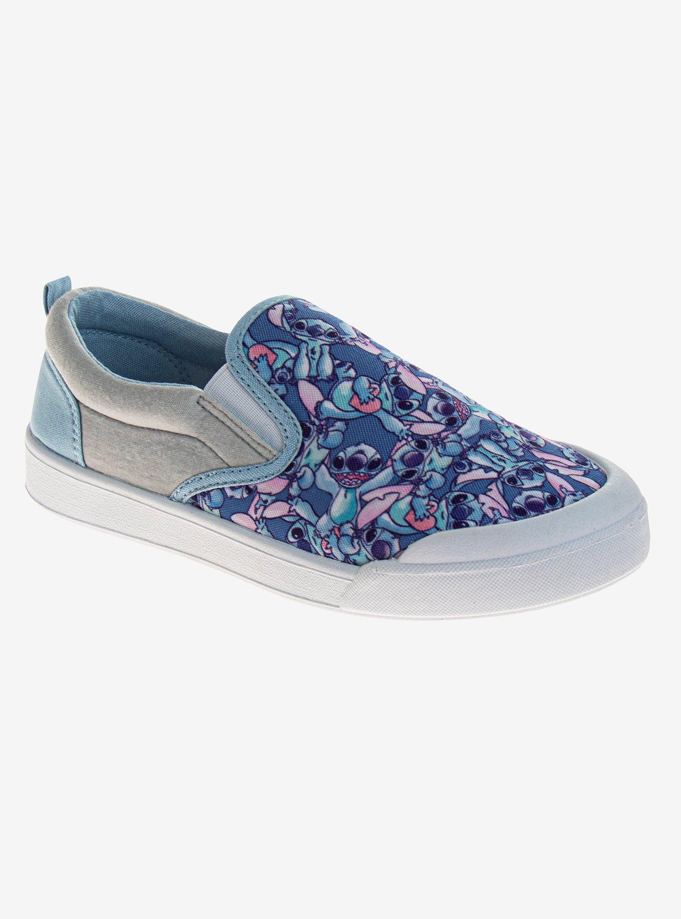 Disney Lilo and Stitch Angel Girls Slip On Low Top Canvas Sneakers, , hi-res