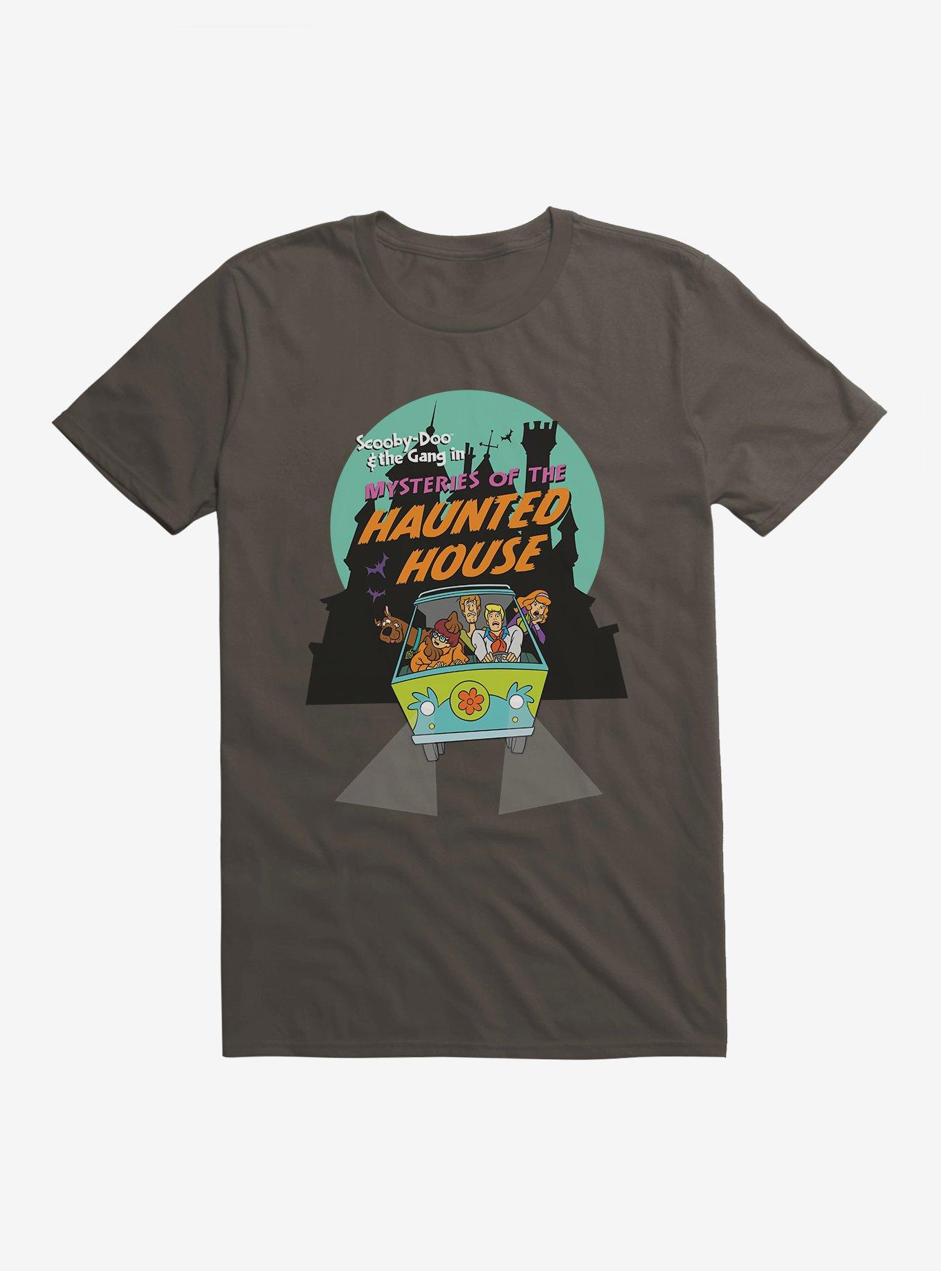 Scooby-Doo Halloween Scooby And The Gang Mysteries Of Haunted House Mystery Machine T-Shirt