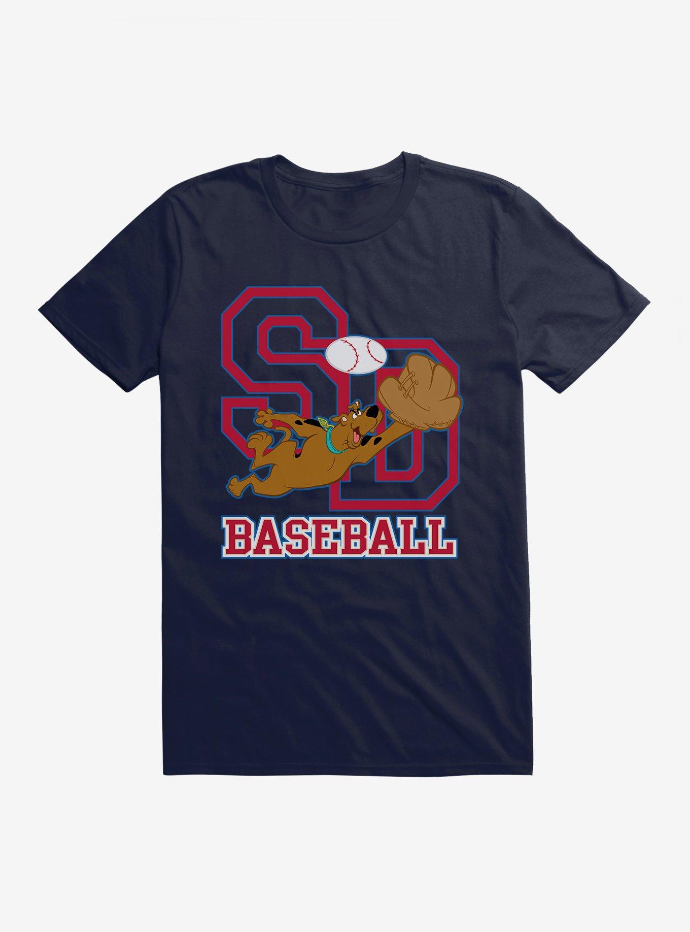 Scooby-Doo SD Baseball T-Shirt, NAVY, hi-res