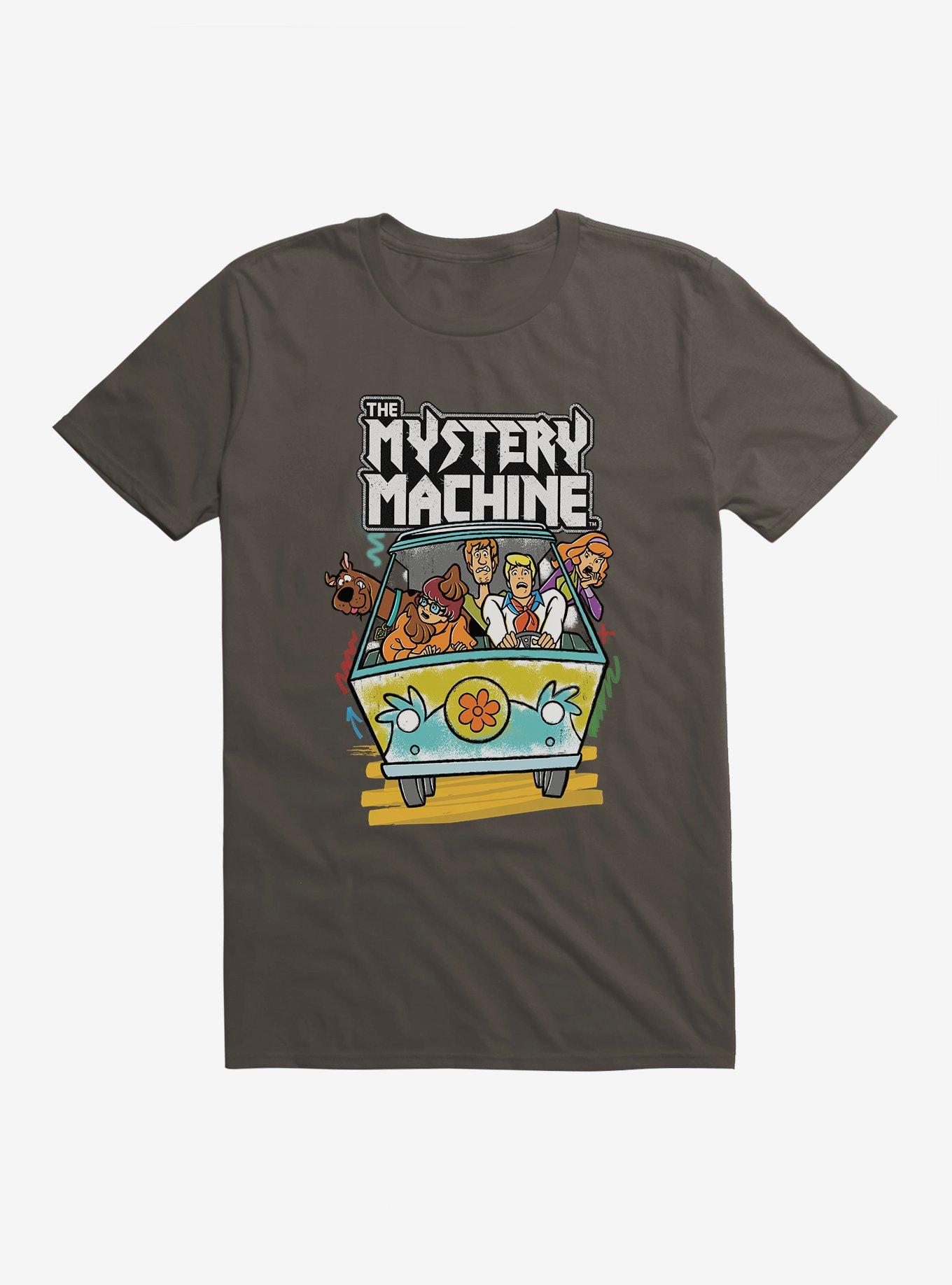 Scooby-Doo Spooky The Mystery Machine T-Shirt, SMOKE, hi-res