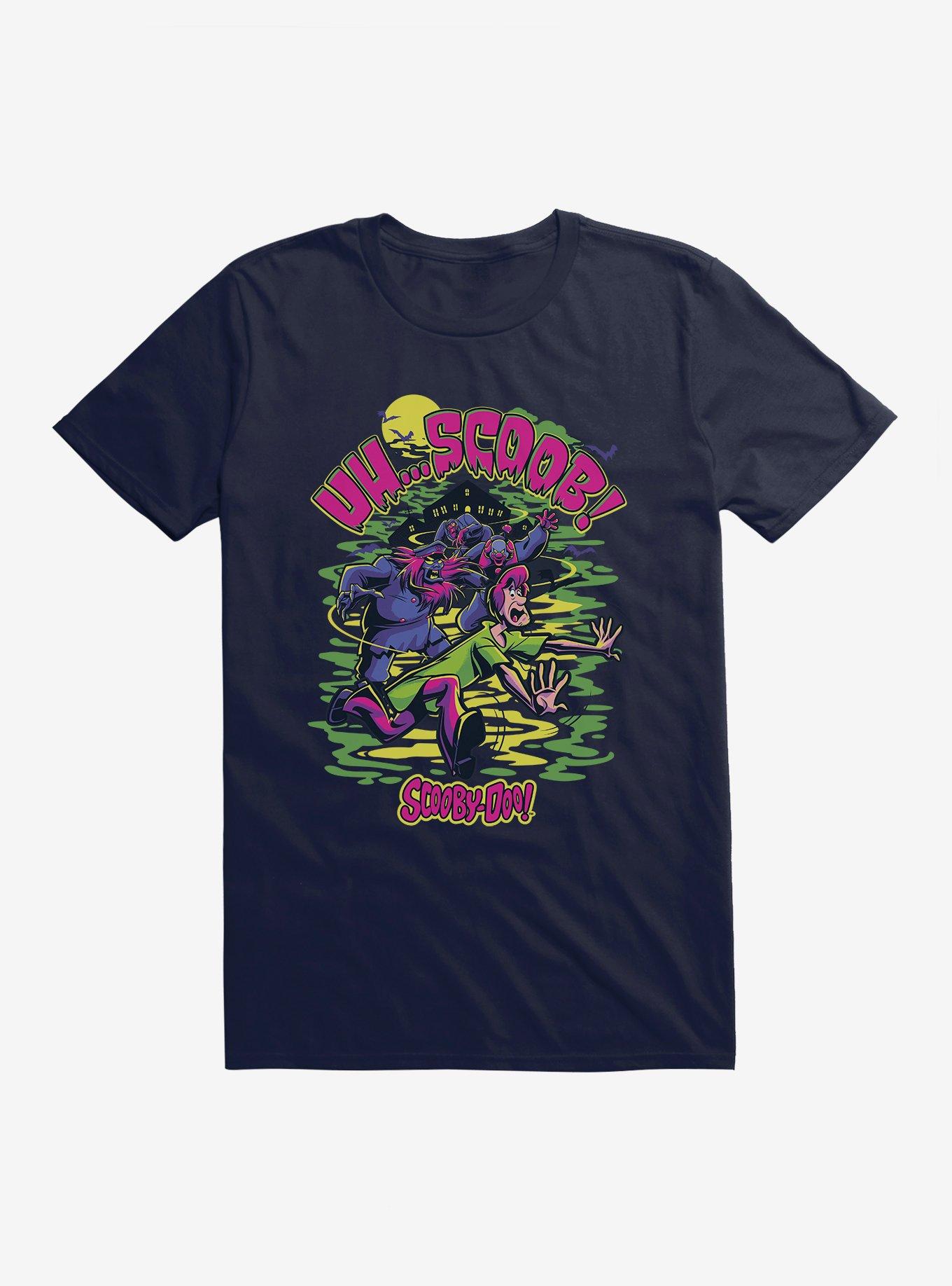 Scooby-Doo Uh?Scoob! Shaggy On The Run T-Shirt, NAVY, hi-res