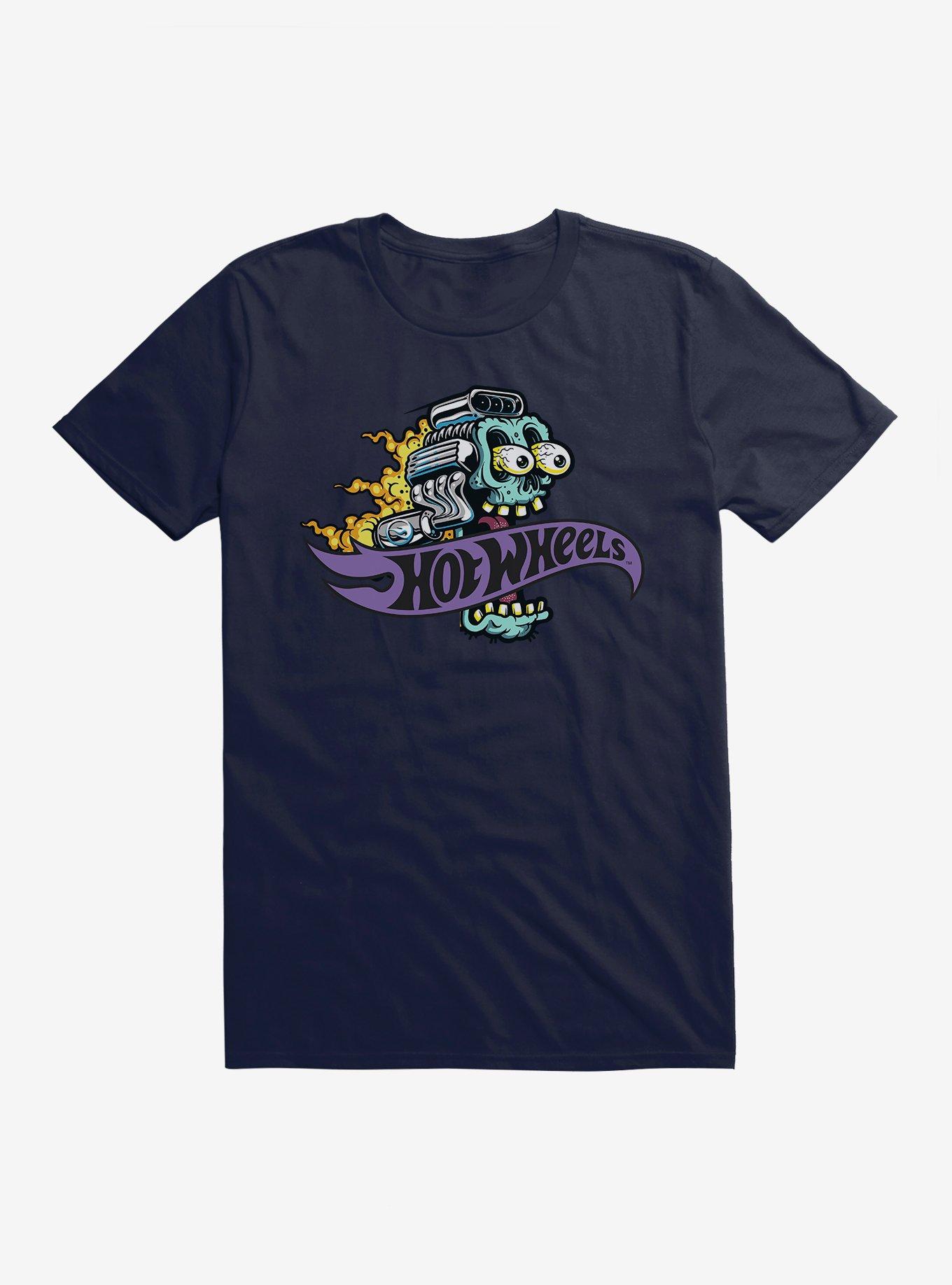 Hot Wheels Motor Head T-Shirt, NAVY, hi-res
