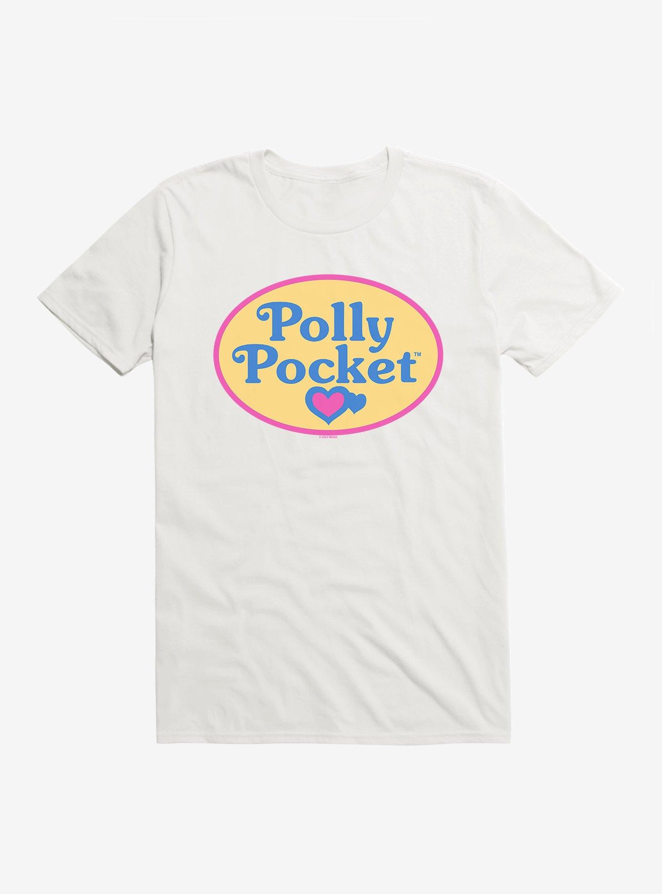 Polly Pocket Classic Logo Icon T-Shirt, WHITE, hi-res