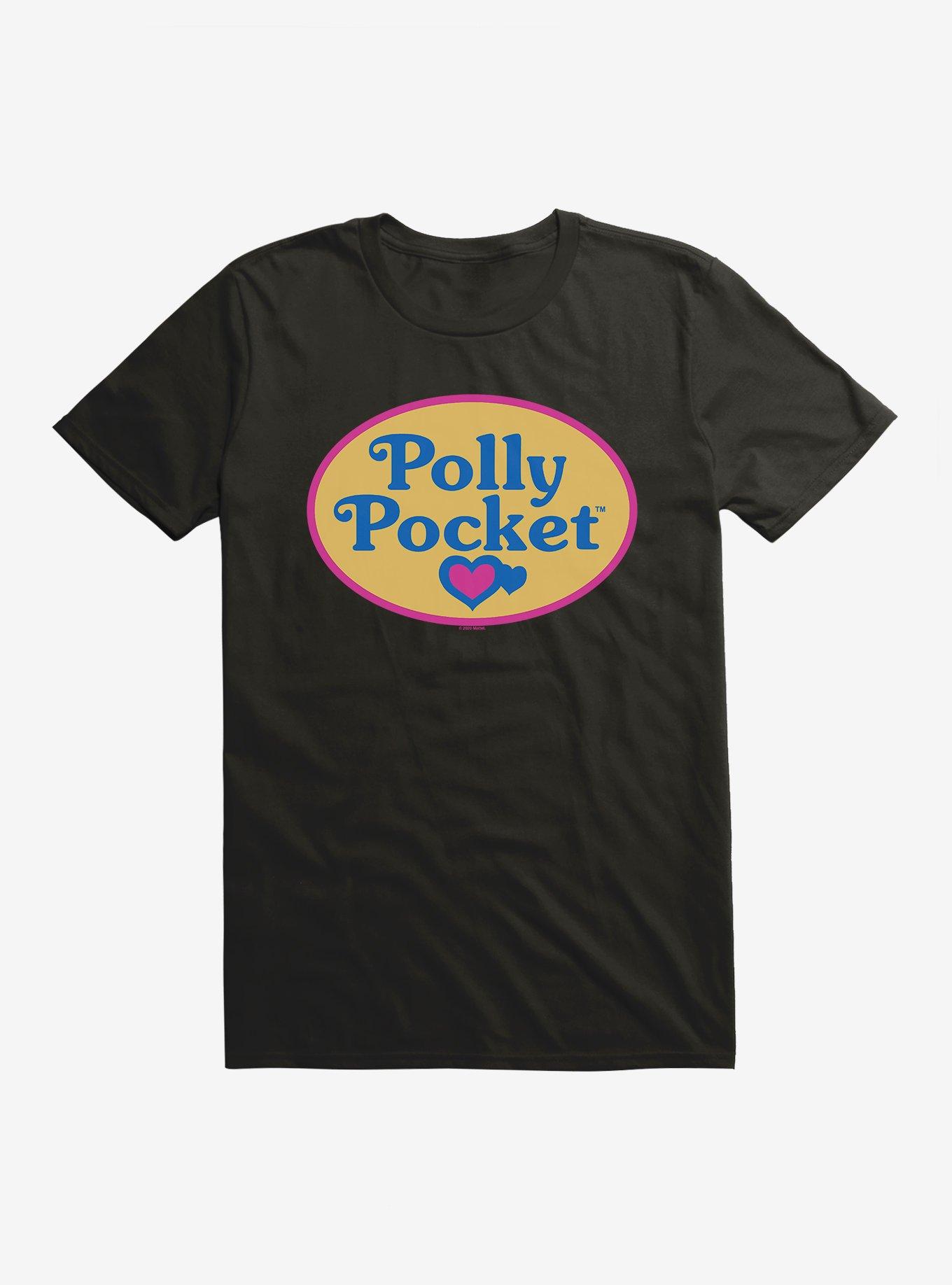 Polly Pocket Classic Logo Icon T-Shirt, BLACK, hi-res