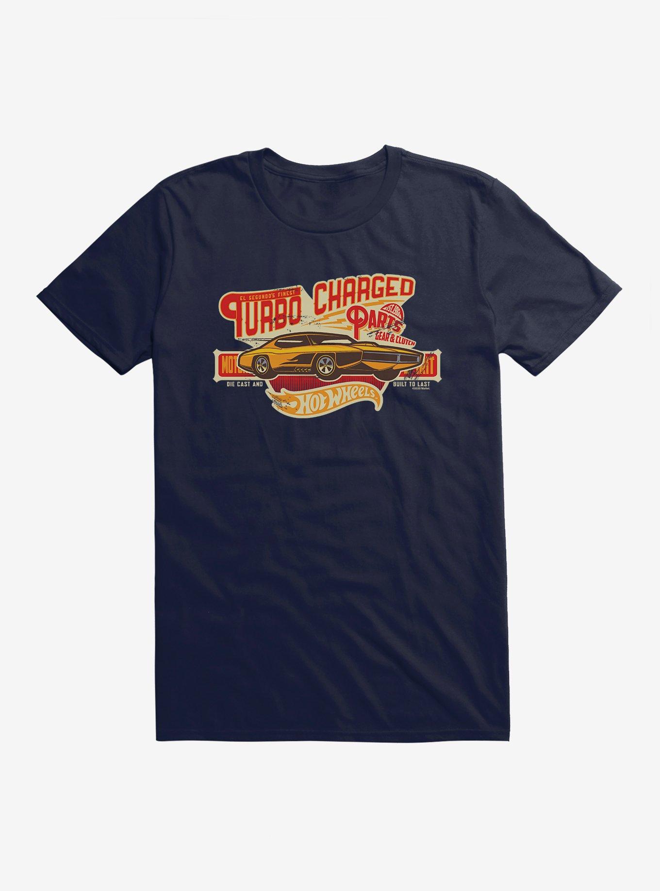 Hot Wheels Turbo Charged T-Shirt, NAVY, hi-res