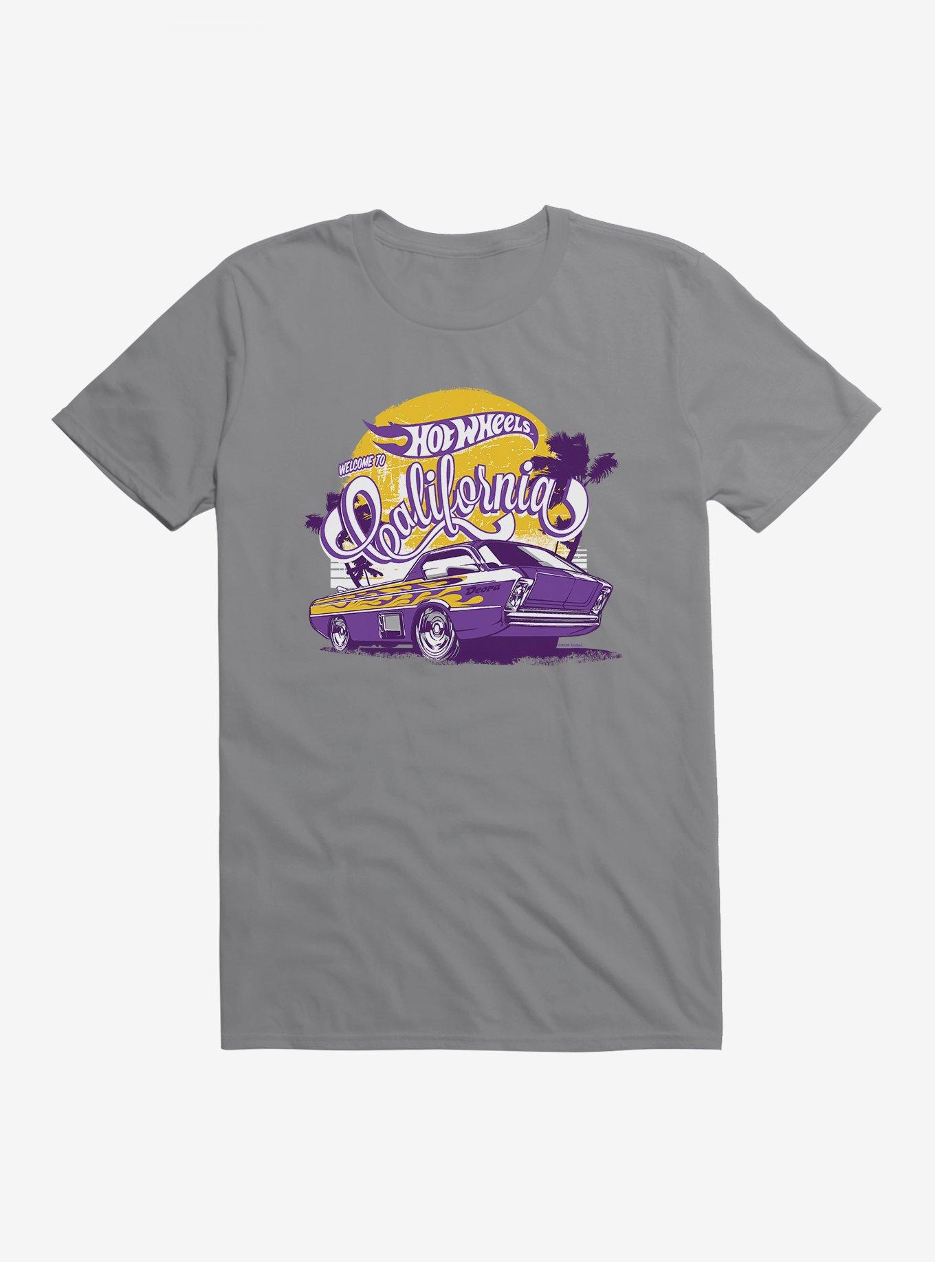 Hot Wheels Welcome To California T-Shirt, STORM GREY, hi-res