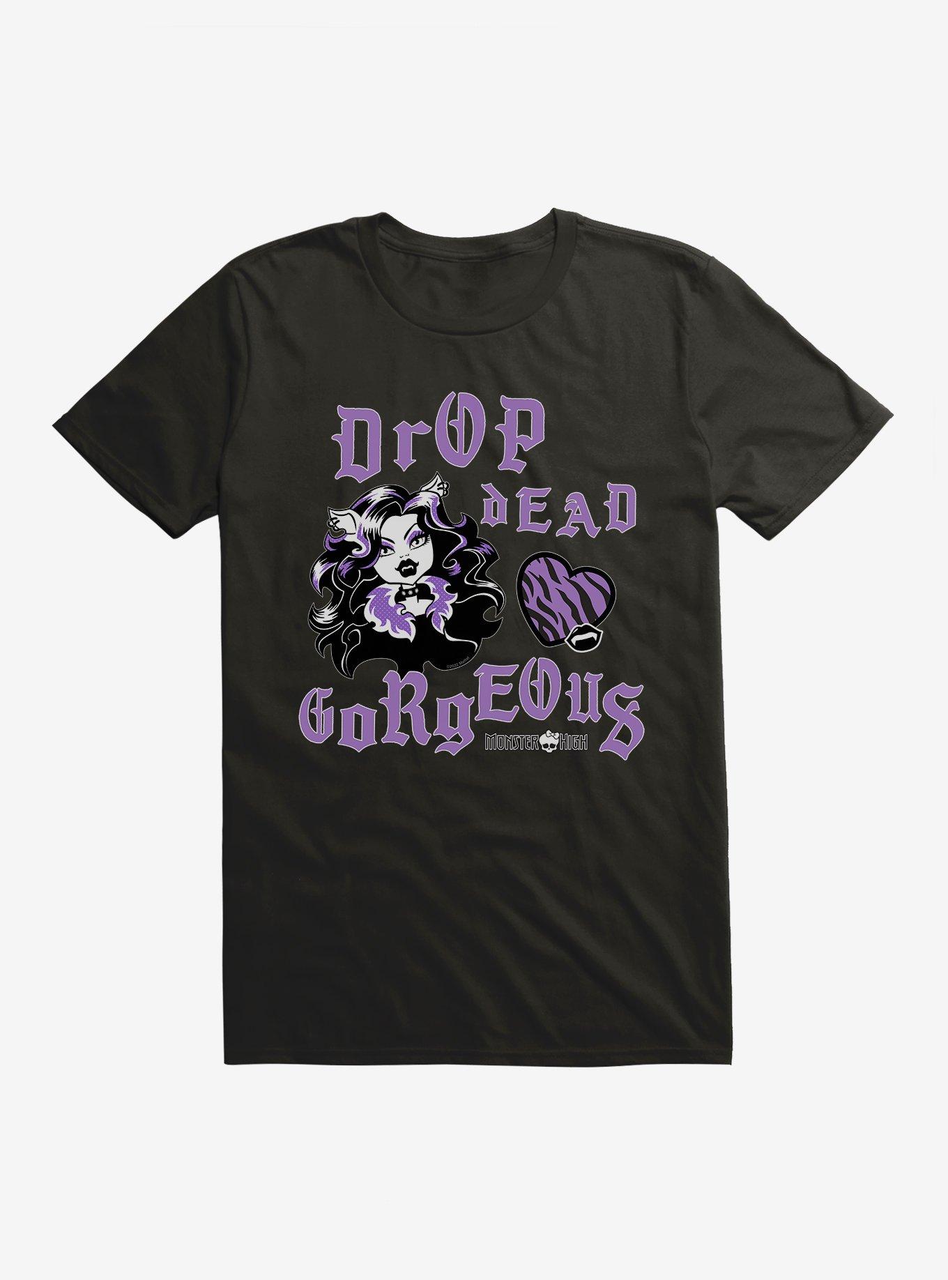 Monster High Clawdeen Drop Dead Gorgeous T-Shirt, BLACK, hi-res