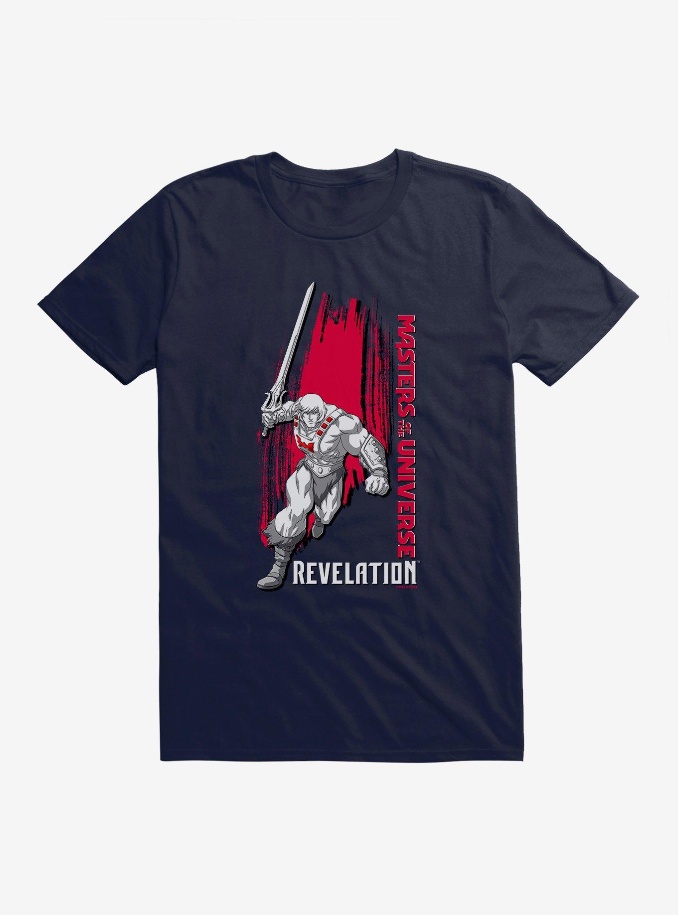 Masters of the Universe: Revelation He-Man T-Shirt, NAVY, hi-res