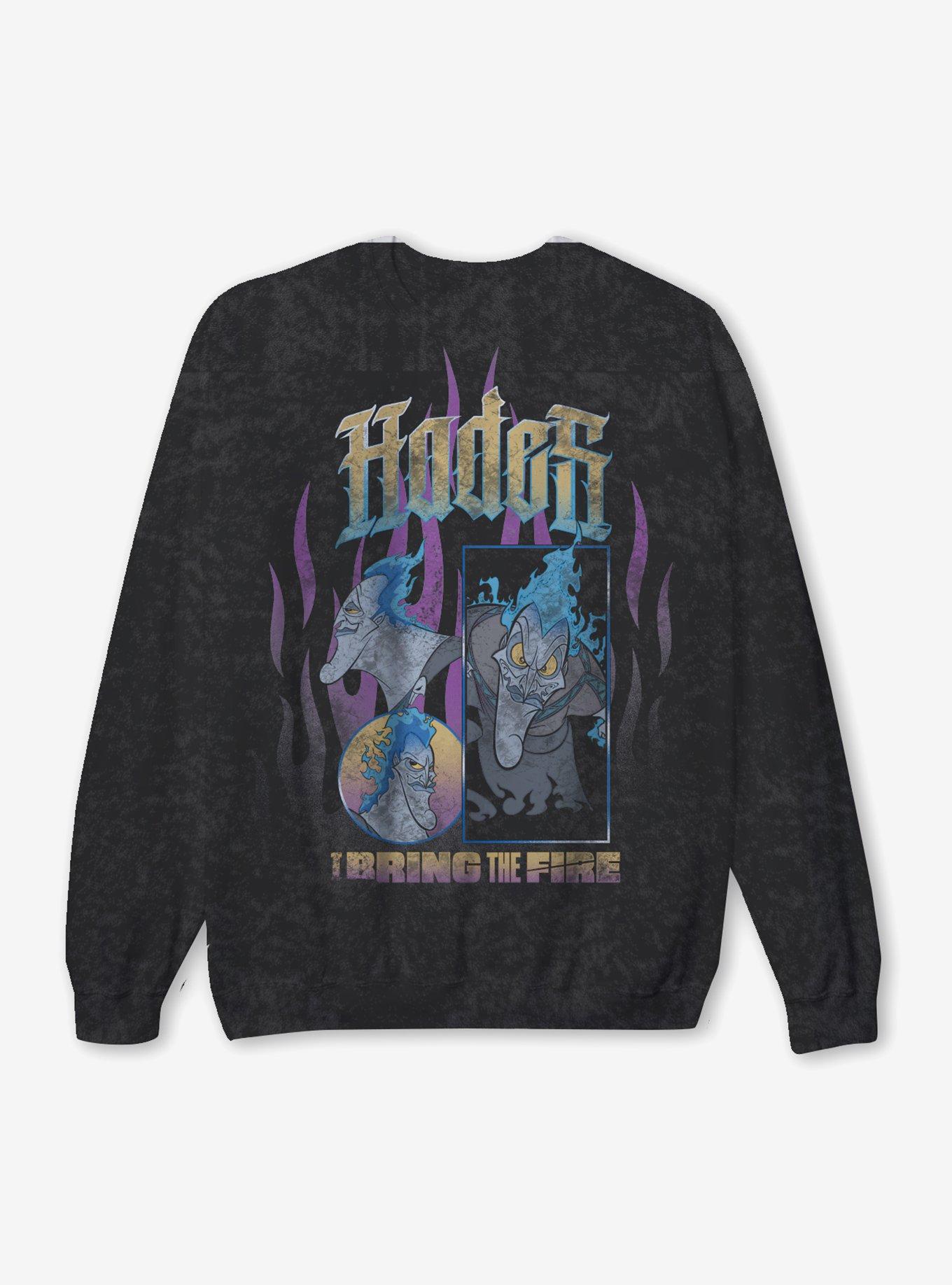 Disney Hercules Hades Vintage Print Girls Sweatshirt, , hi-res