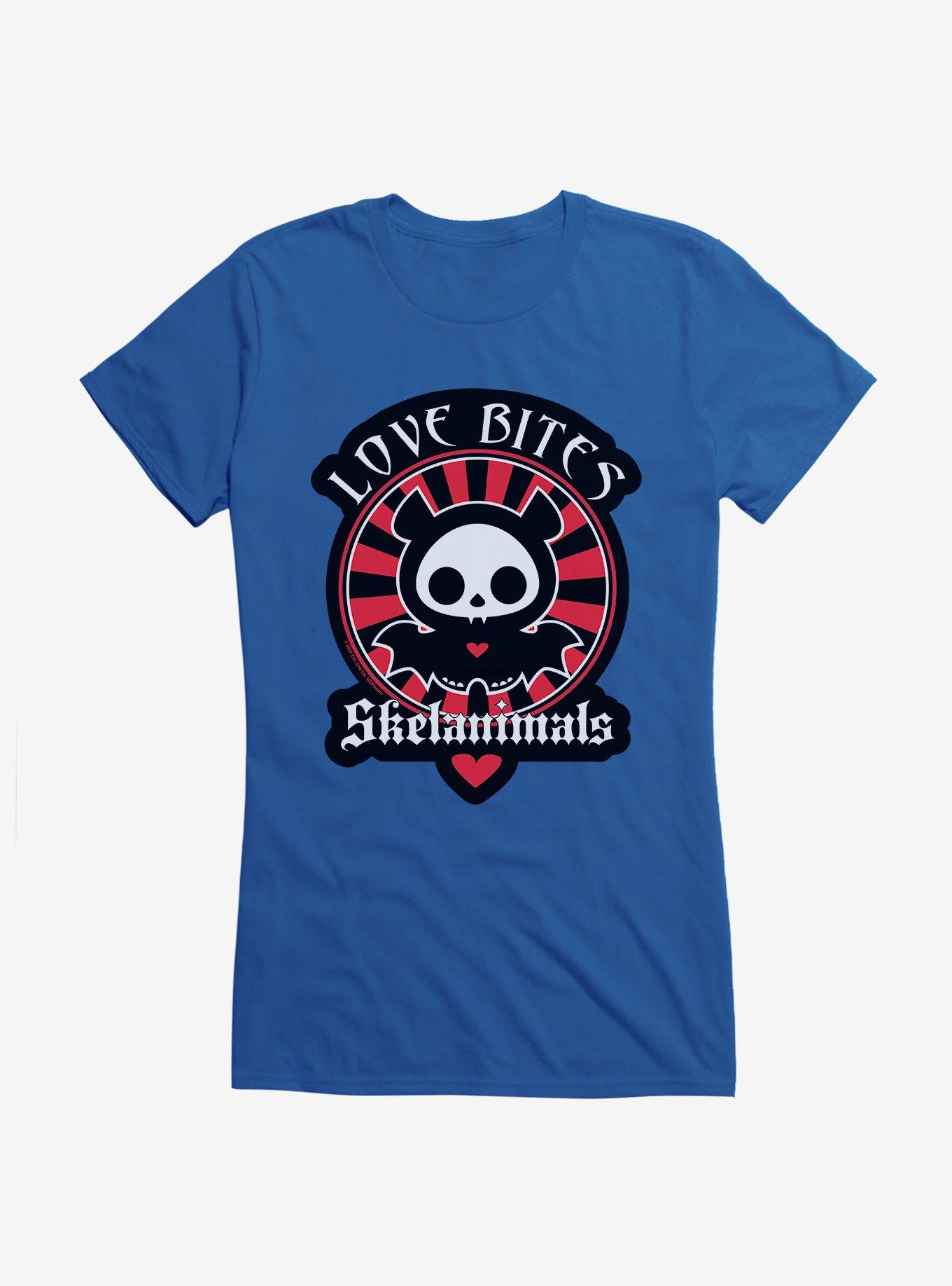 Skelanimals Diego Love Bites Girls T-Shirt, ROYAL, hi-res