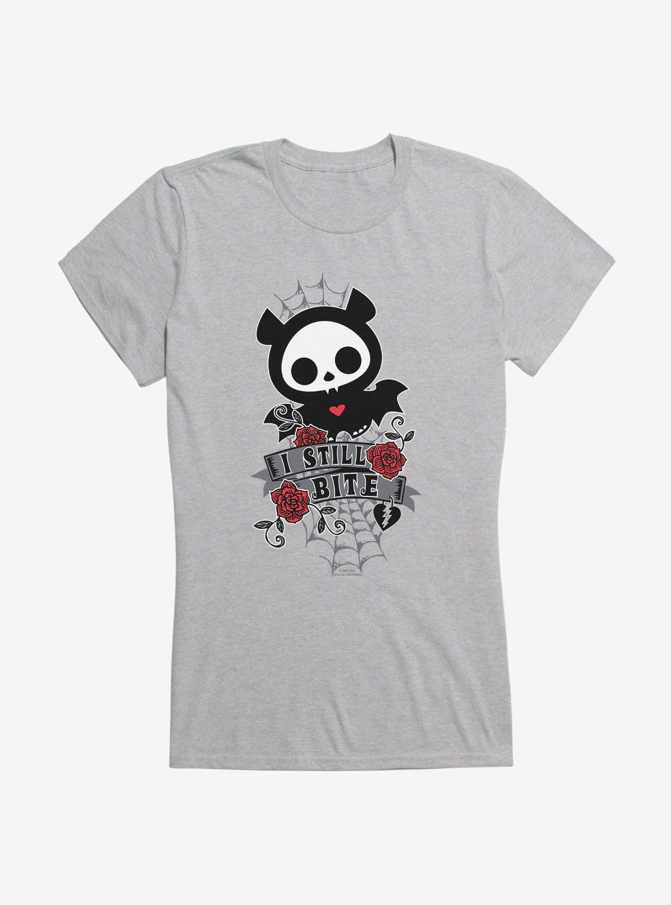 Skelanimals Diego I Still Bite Girls T-Shirt, SPORT GRAY, hi-res