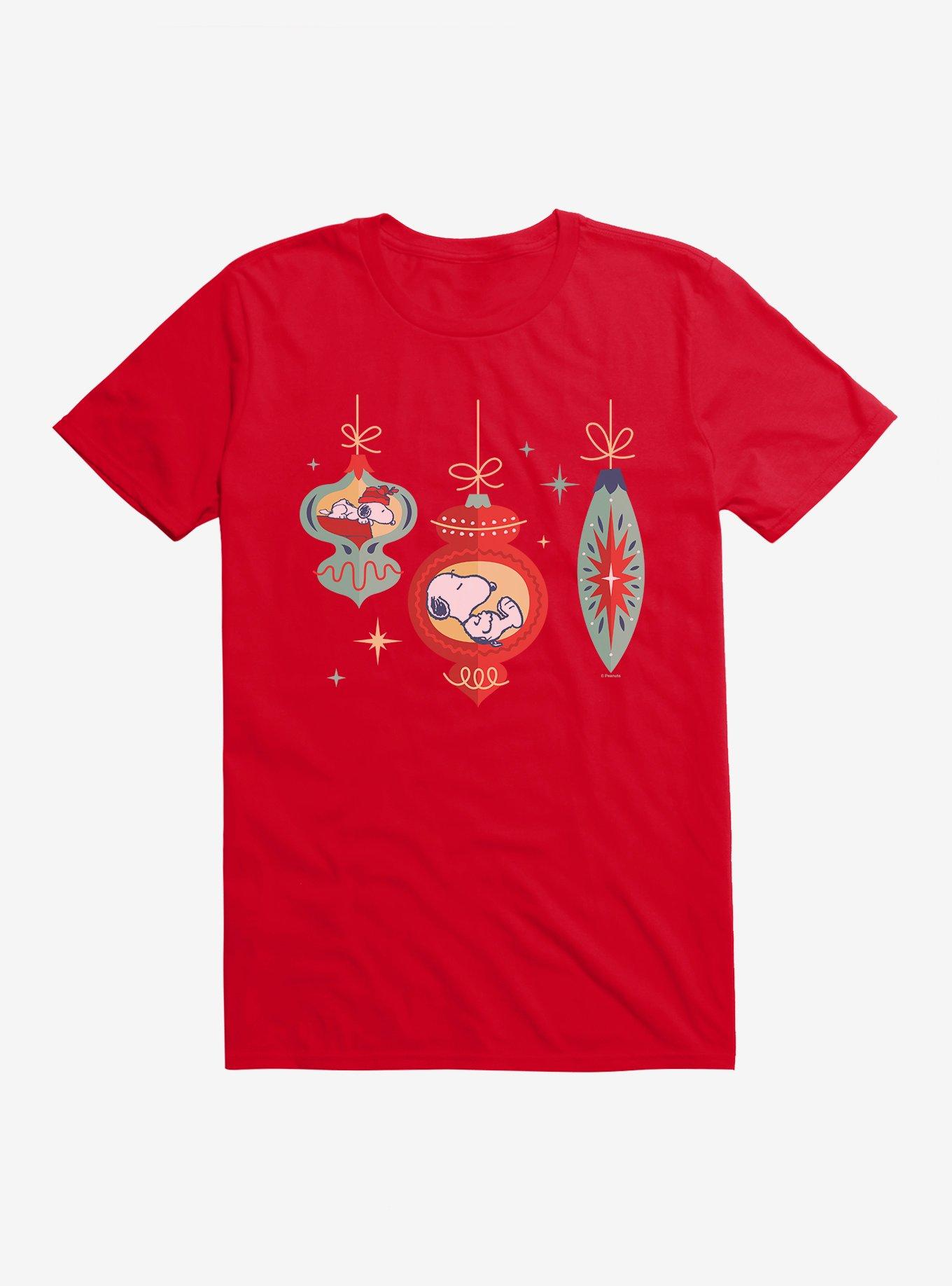 Peanuts Snoopy Ornaments T-Shirt, , hi-res