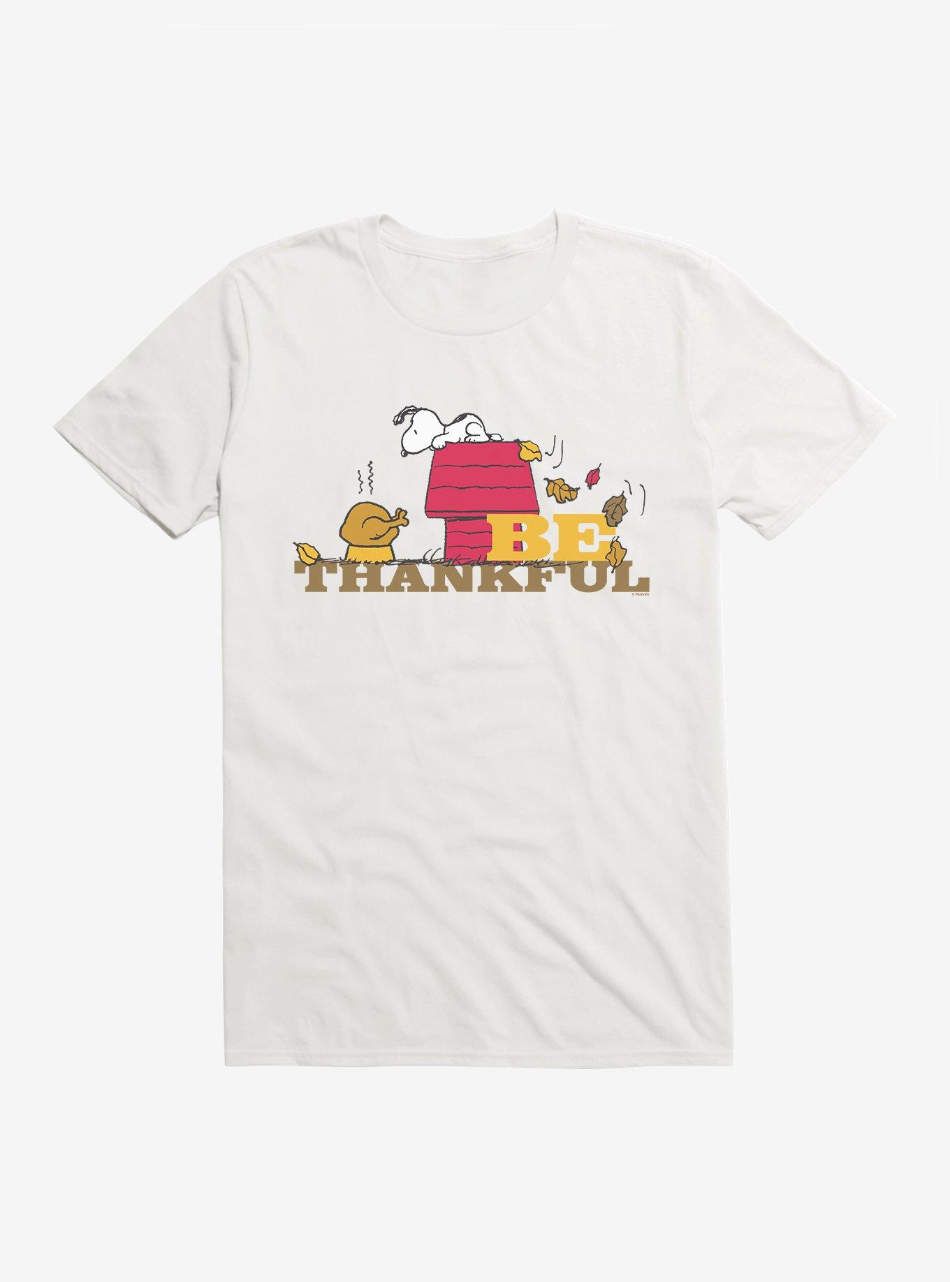 Peanuts Be Thankful Snoopy T-Shirt, , hi-res